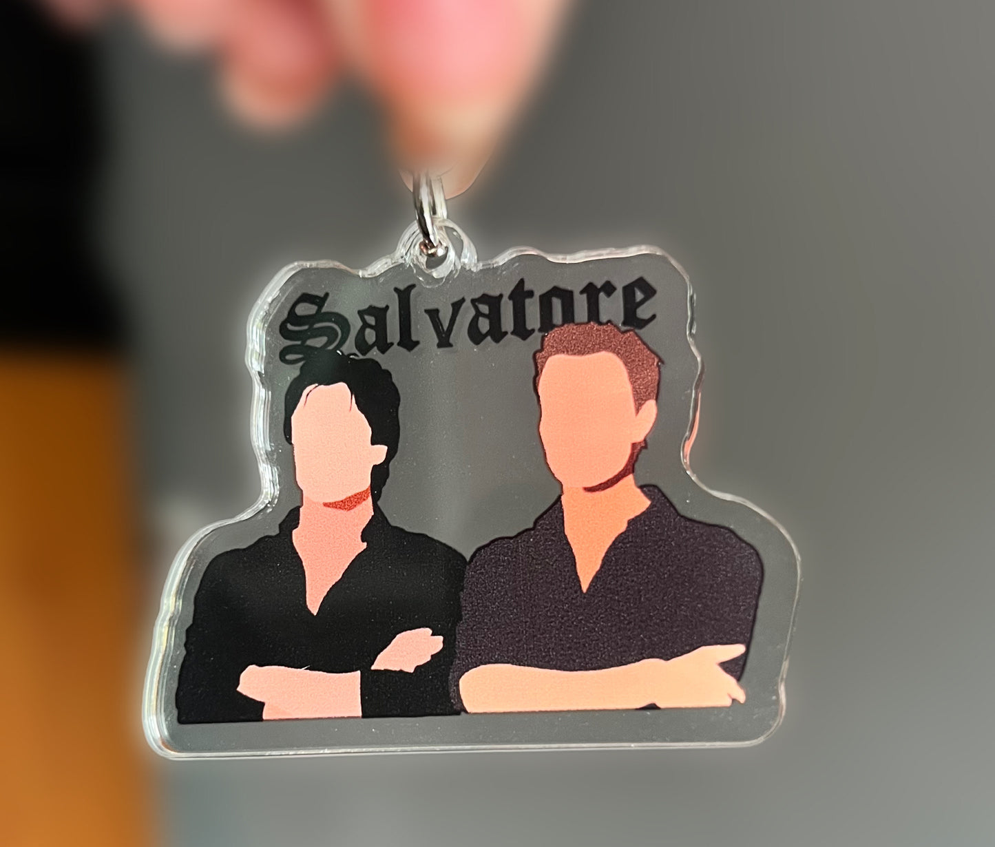 The Vampire Diaries Salvatore Brothers Keyring