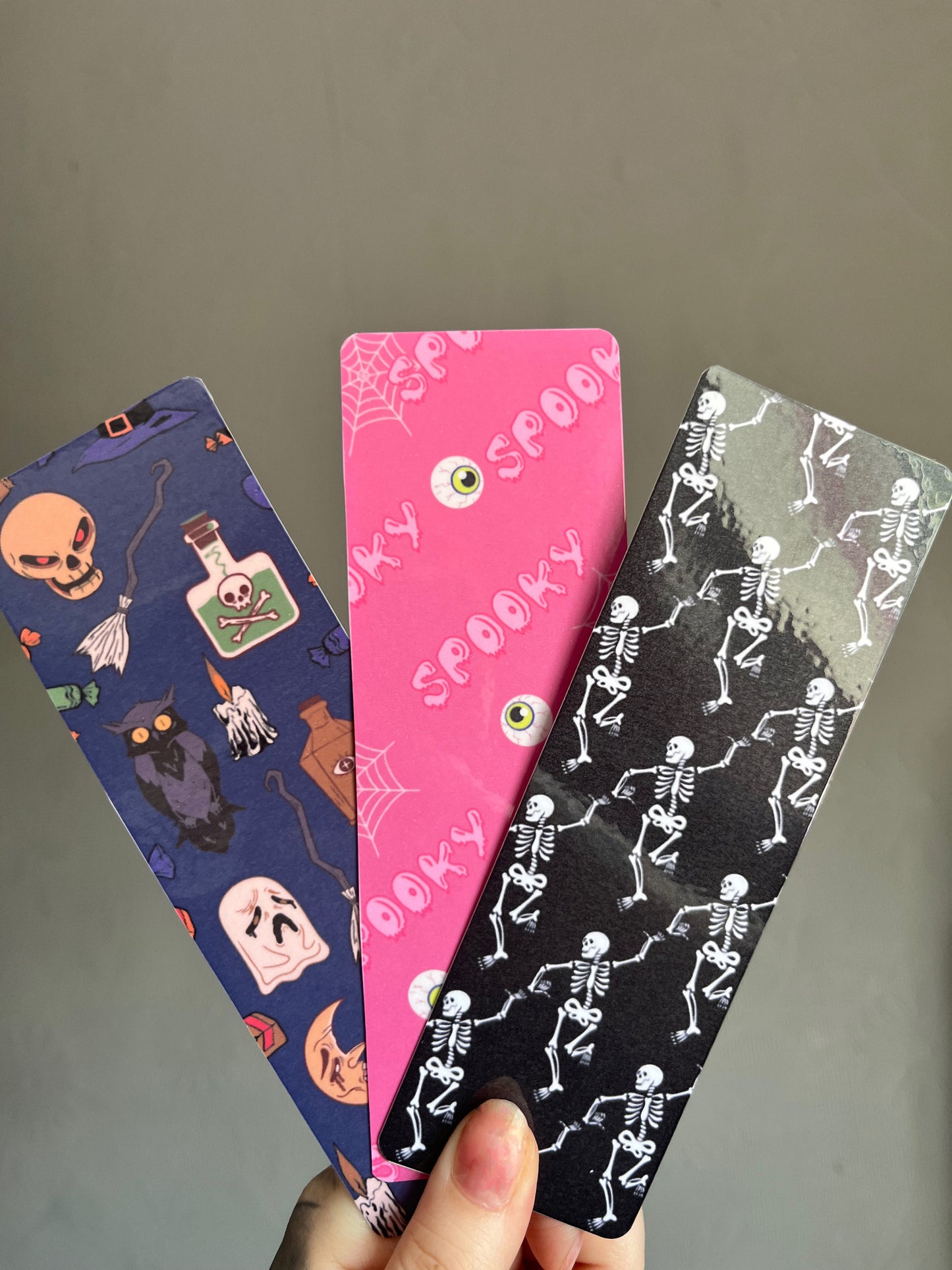 Spooky Pink Eyes Bookmark