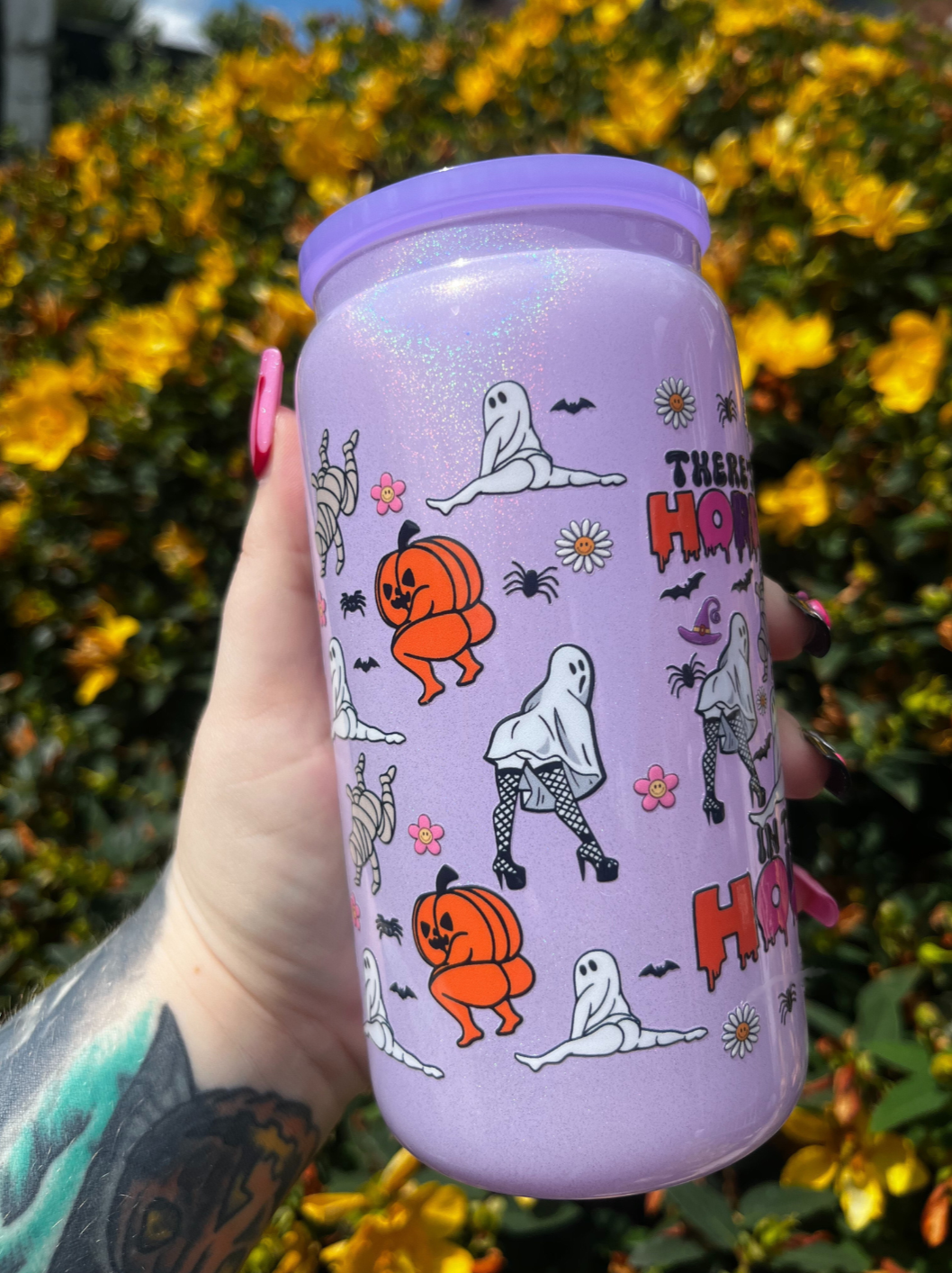 Horror House Libbey Glass Cup