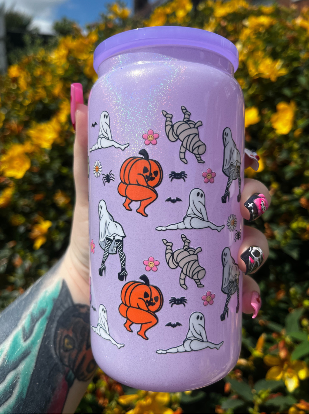 Horror House Libbey Glass Cup