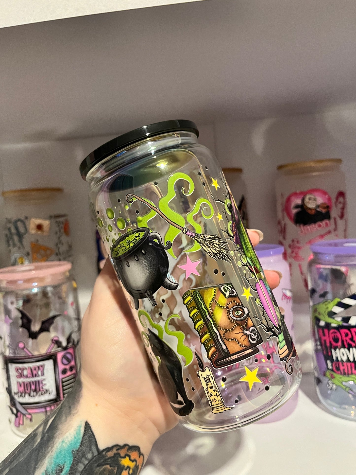 Hocus Pocus Glass Cup - Preorder