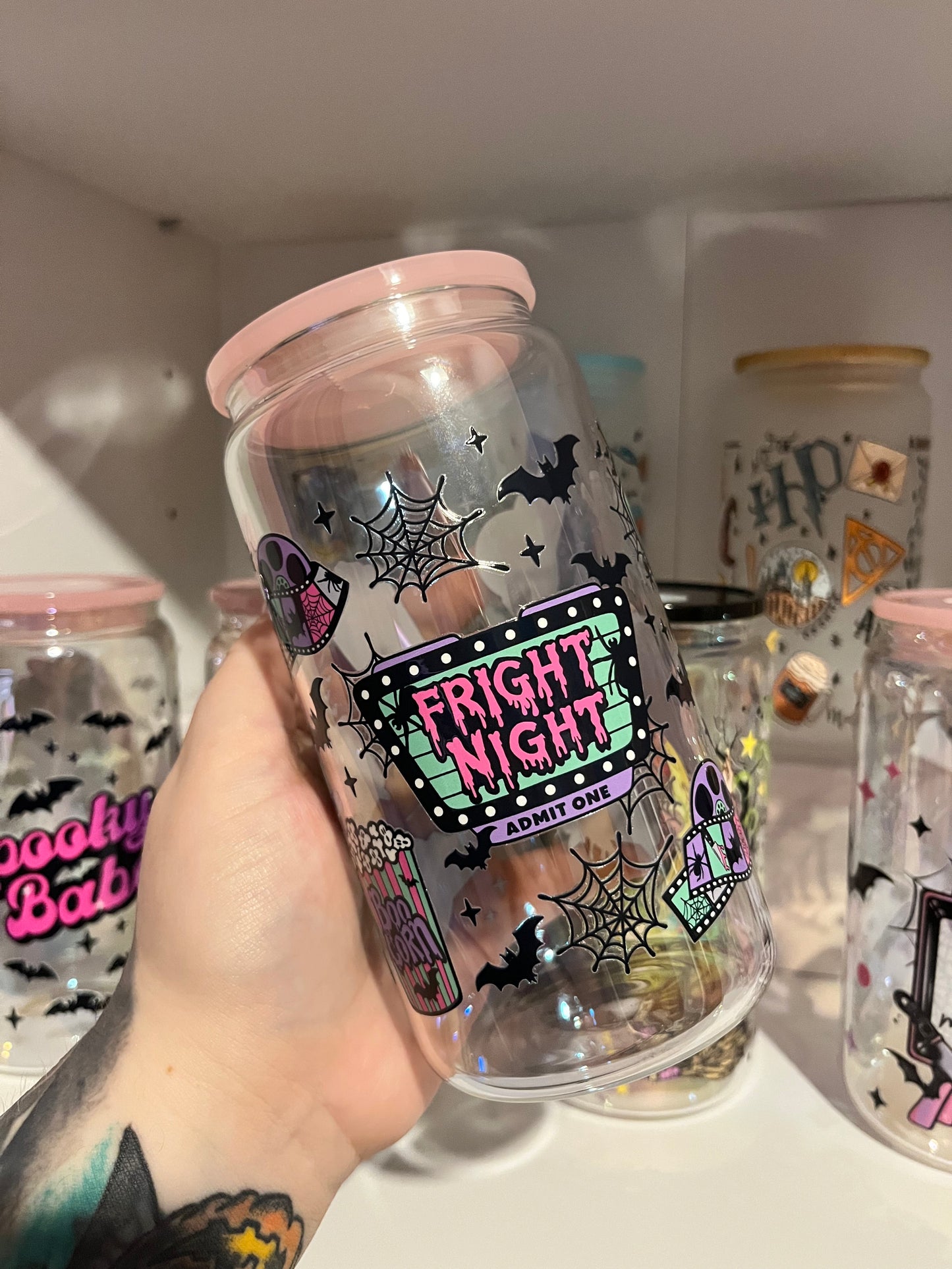 Fright Night Glass Cup - Preorder