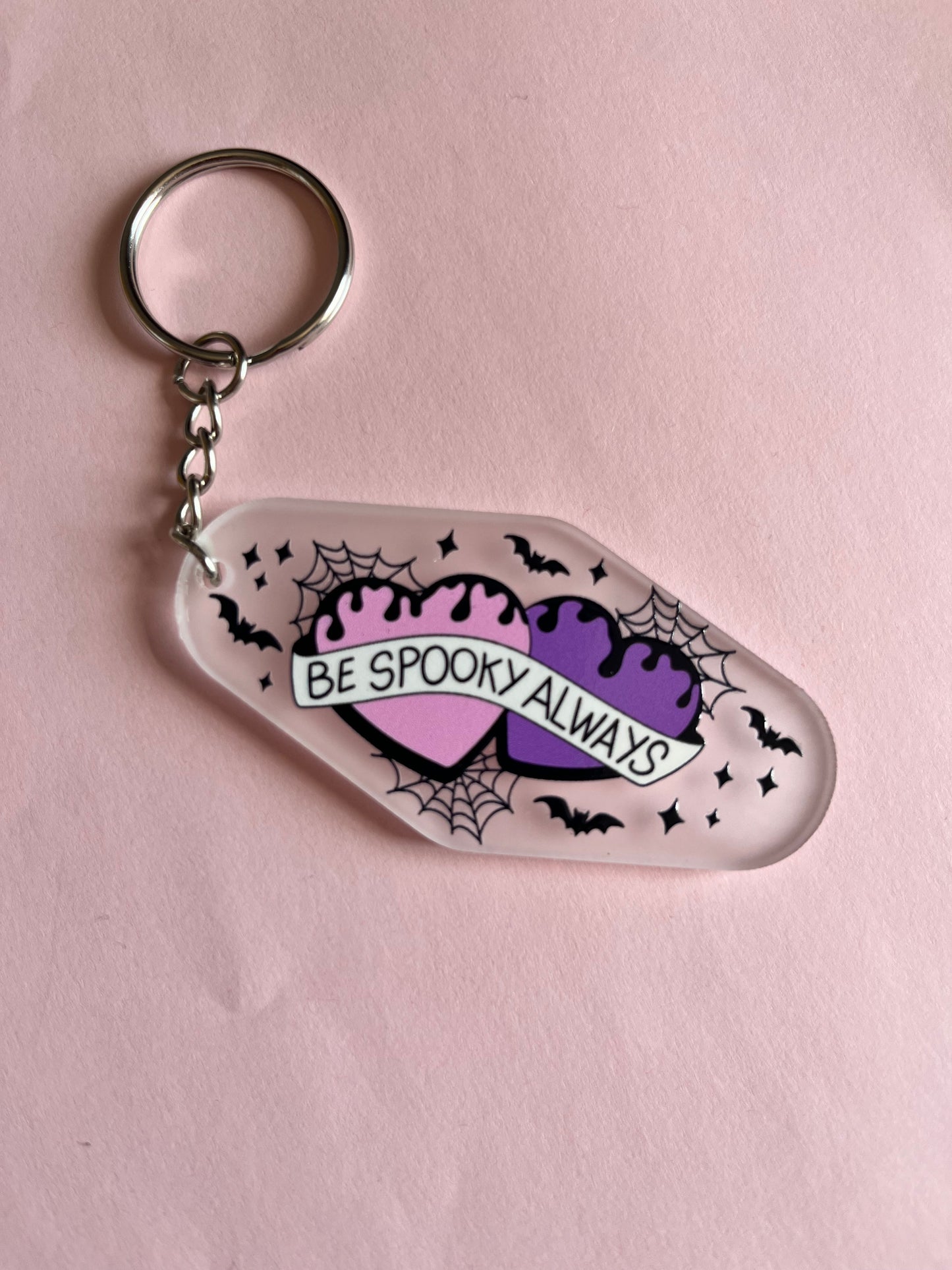 Be Spooky Always Keyring