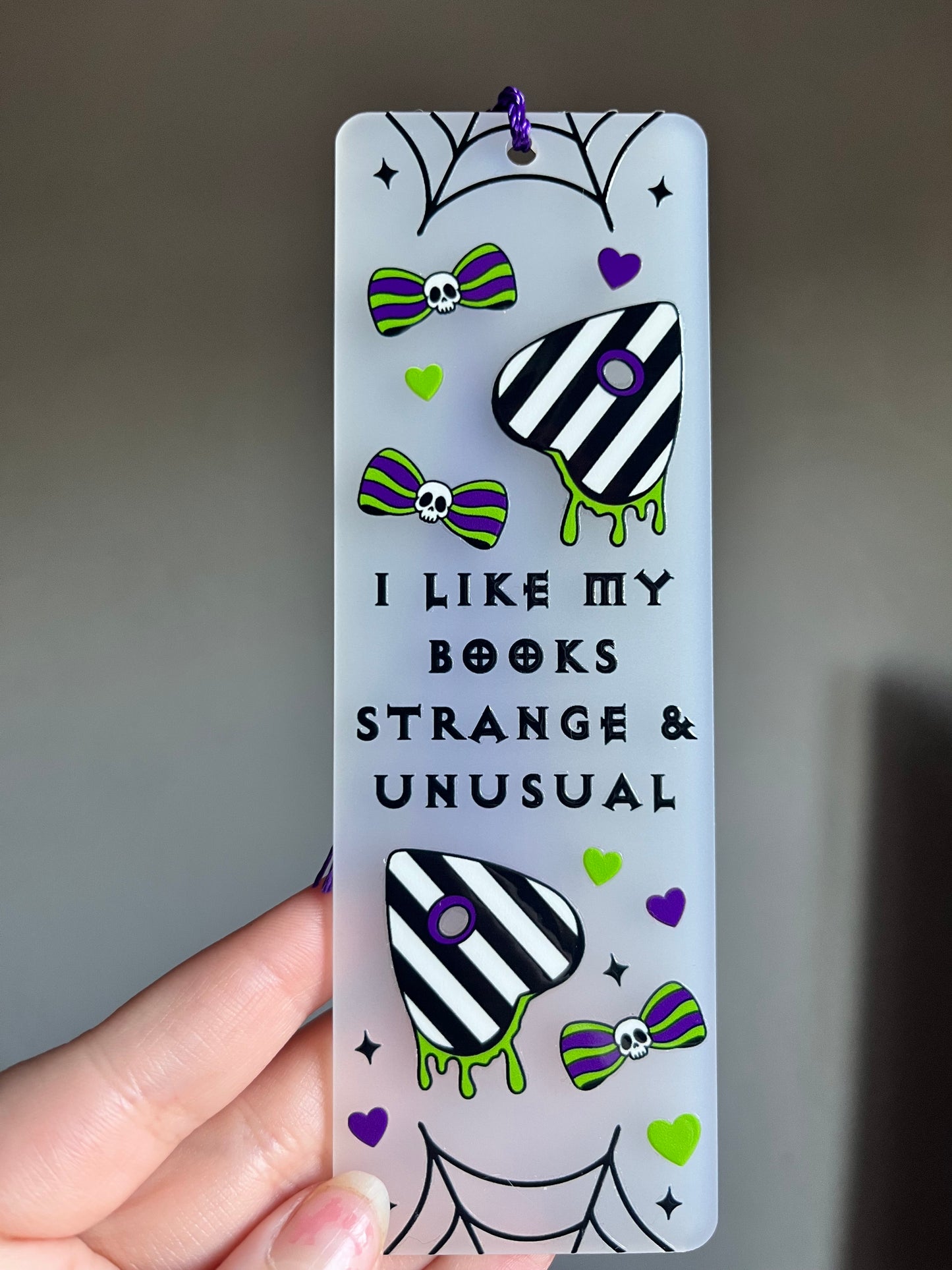 Strange & Unusual Beetlejuice Bookmark