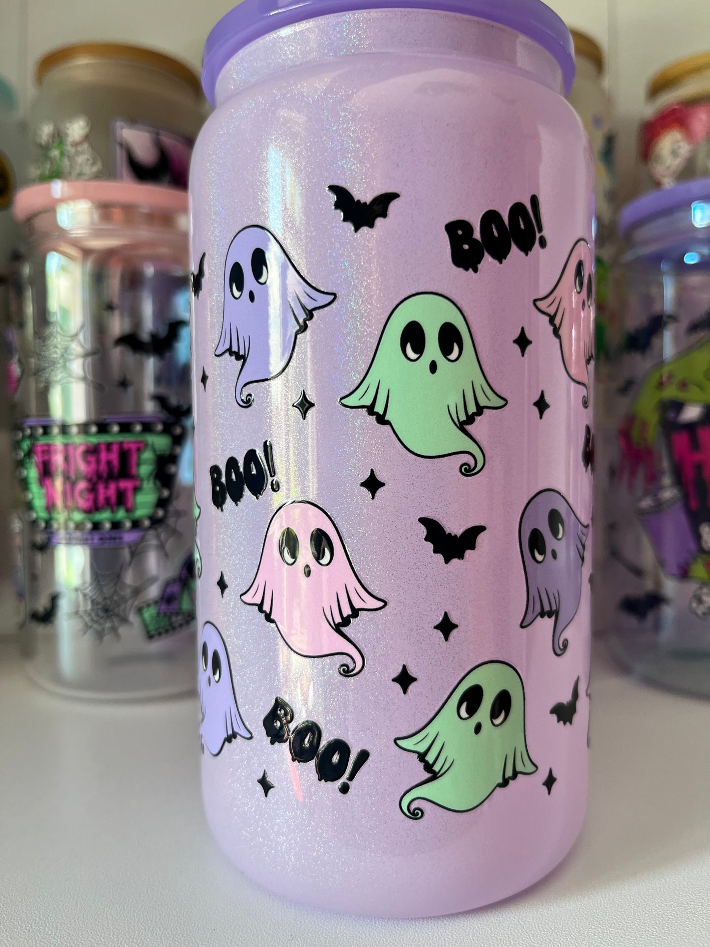 Ghosties Glass Cup
