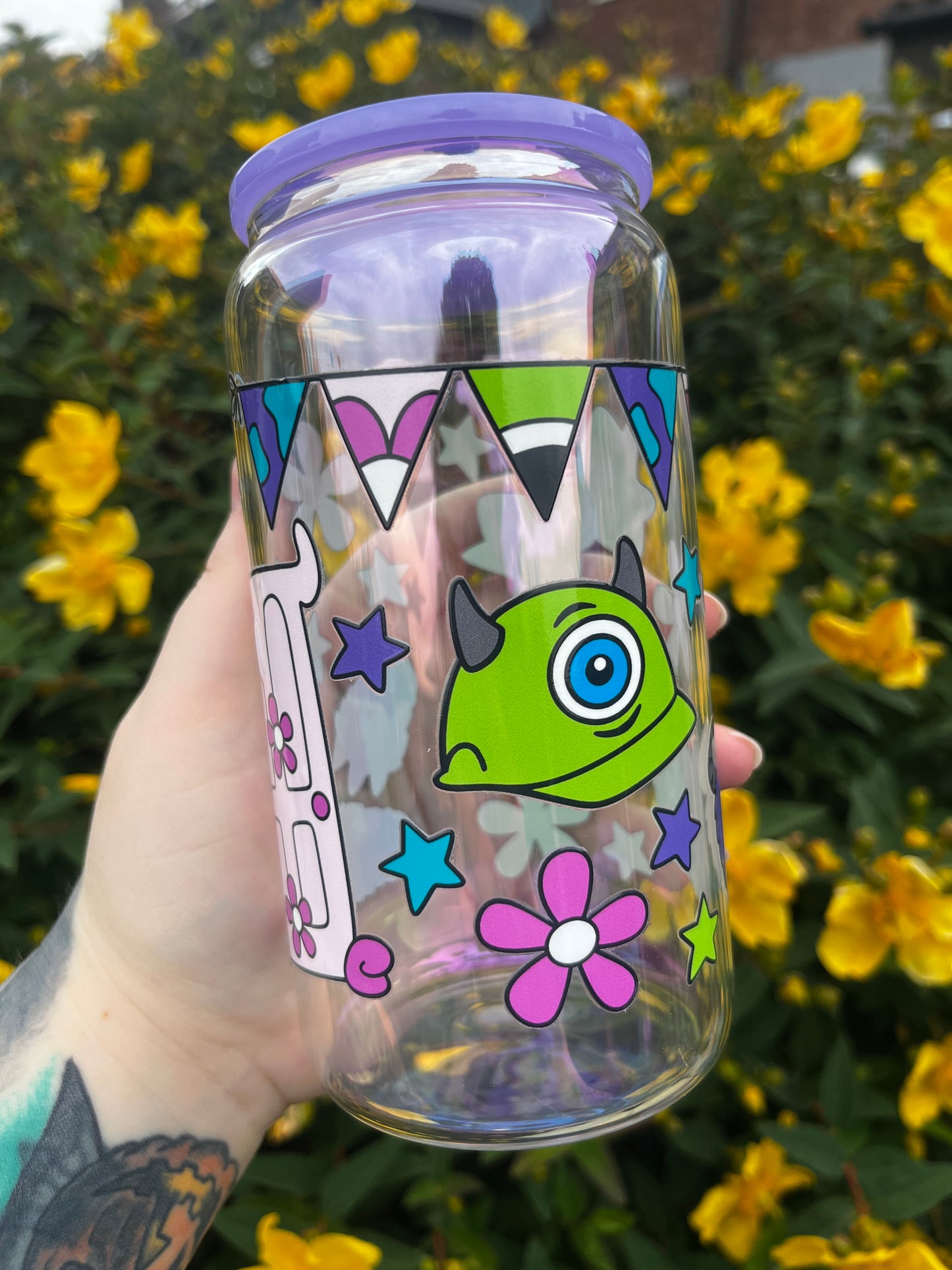 Monster Inc Libbey Glass Cup