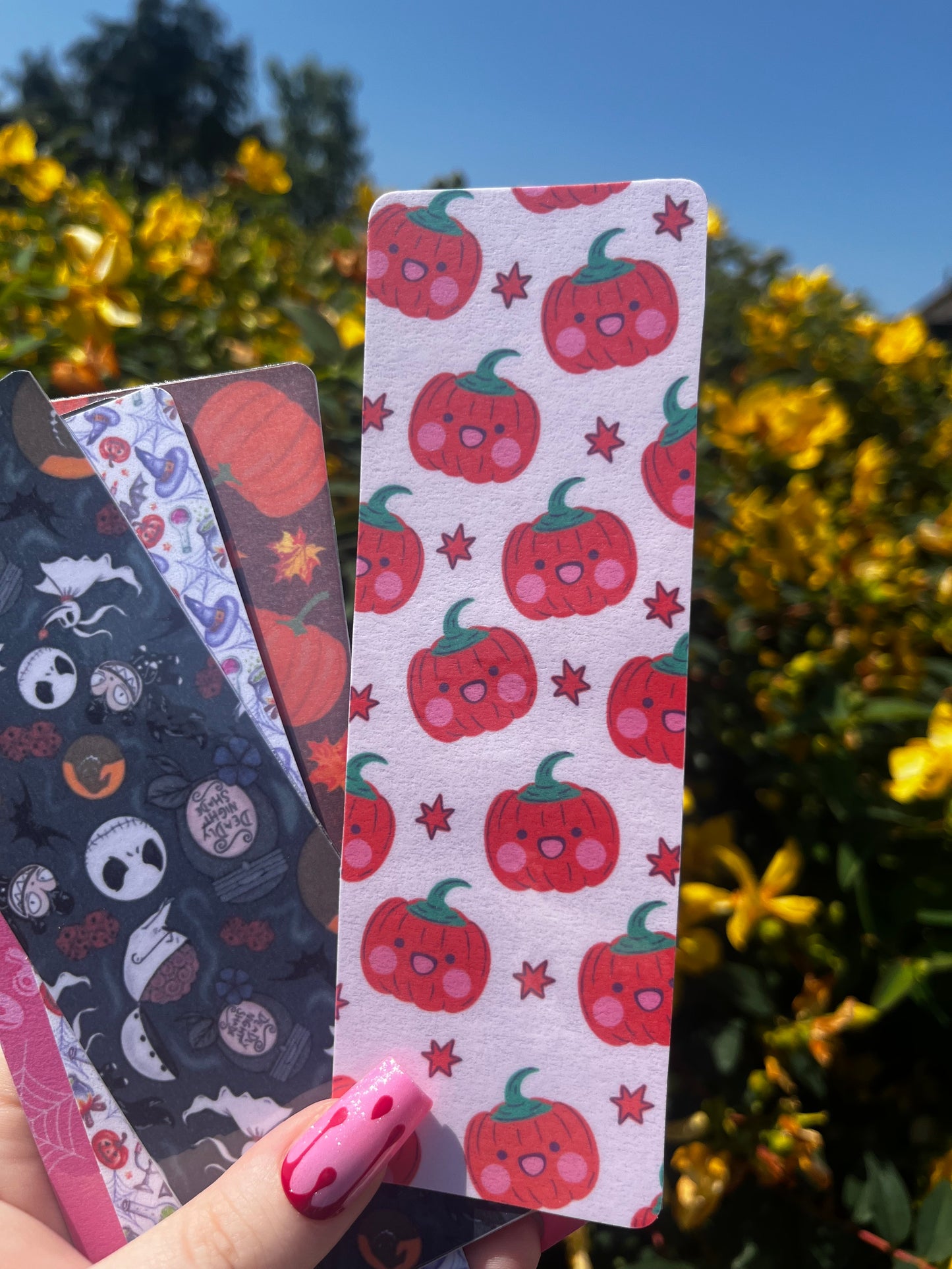 Pumpkins Bookmark