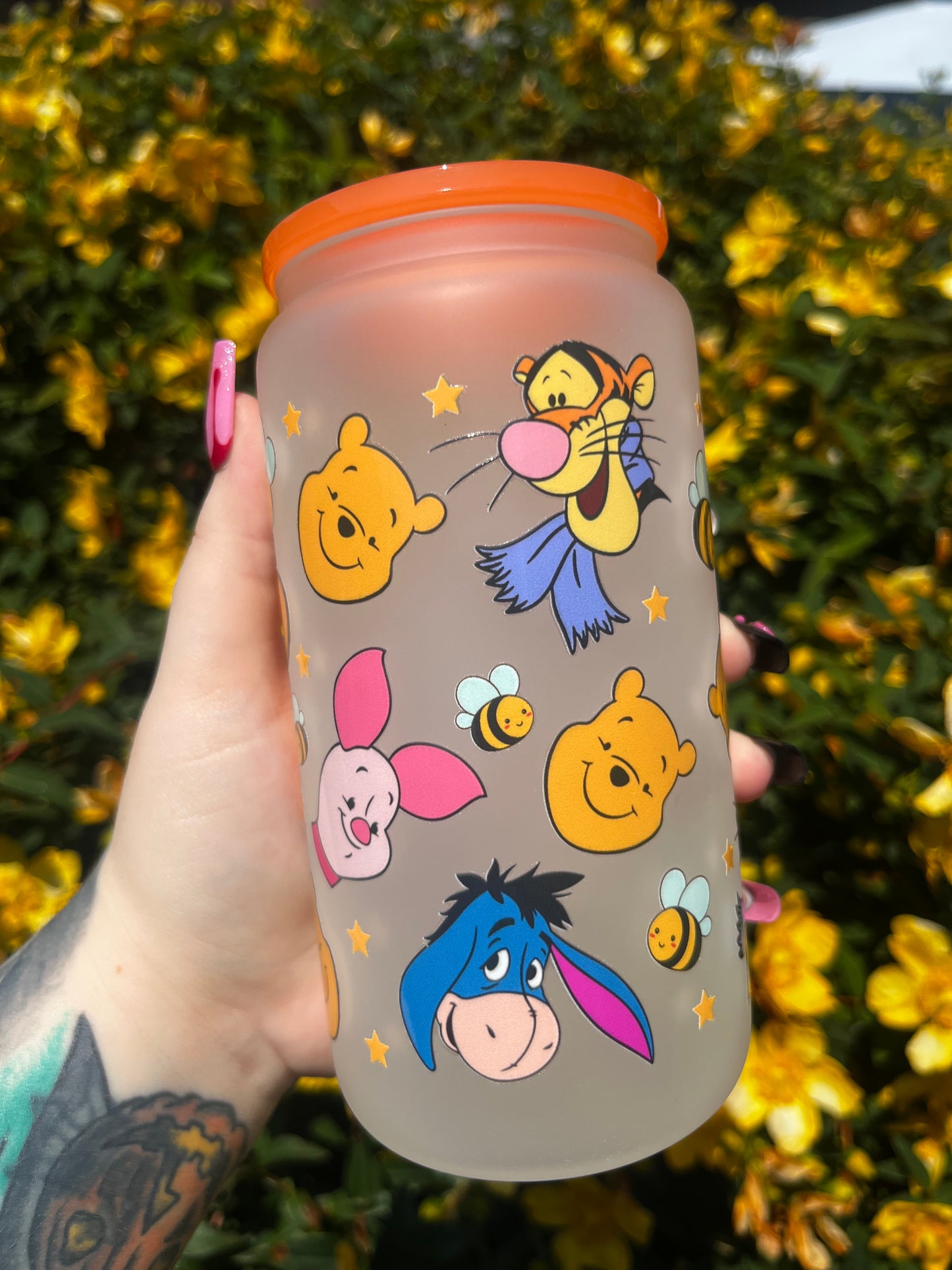 Winnie The Pooh & Friends Glass Cup