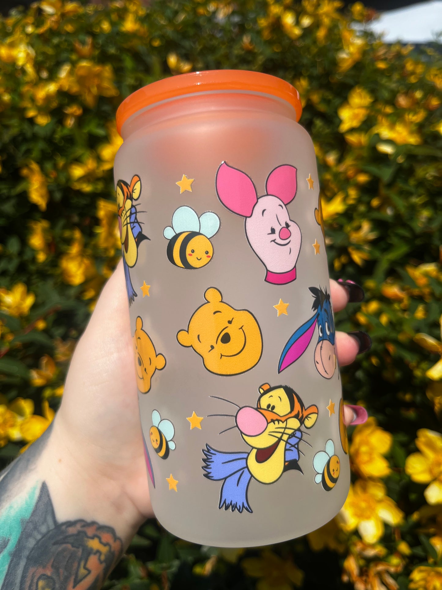 Winnie The Pooh & Friends Glass Cup