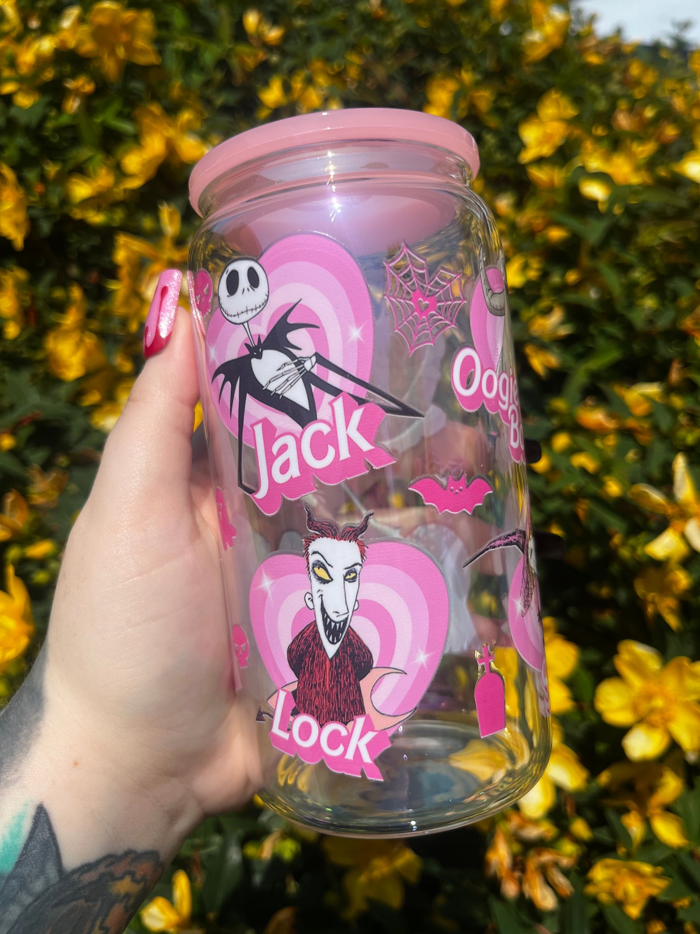 Nightmare Before Christmas Libbey Glass Cup