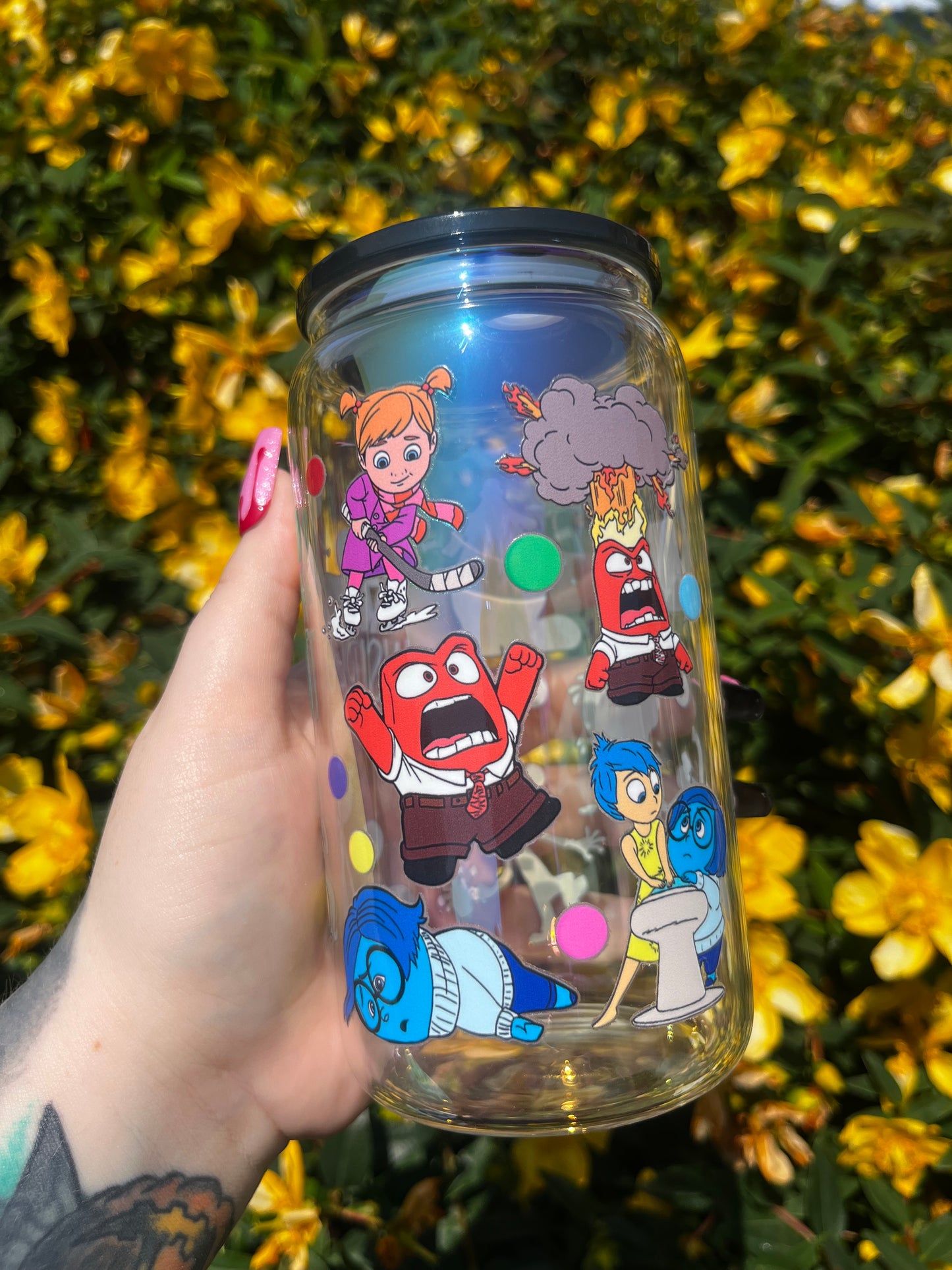 Inside Out Libbey Glass Cup