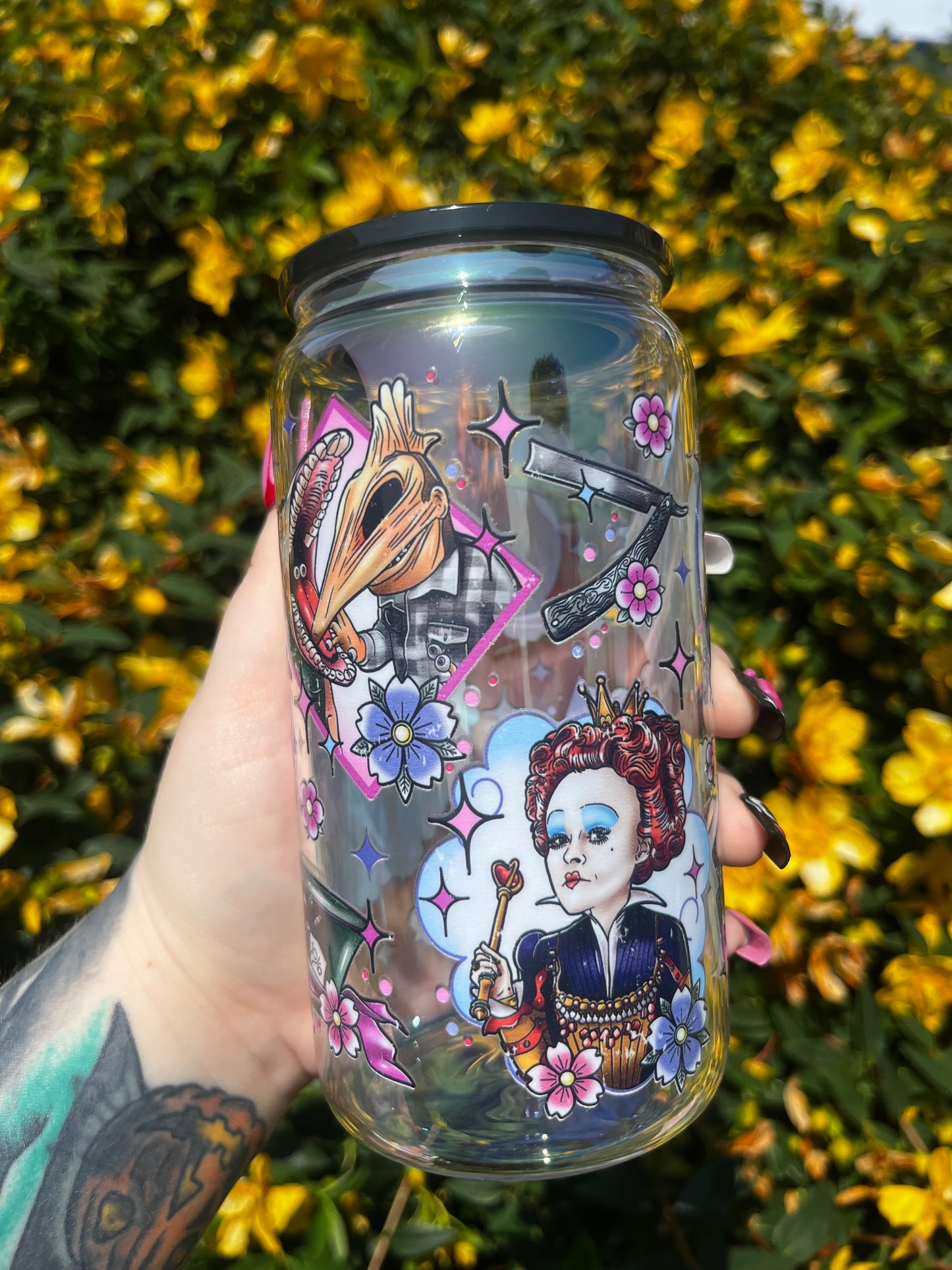 Tim Burton Libbey Glass Cup