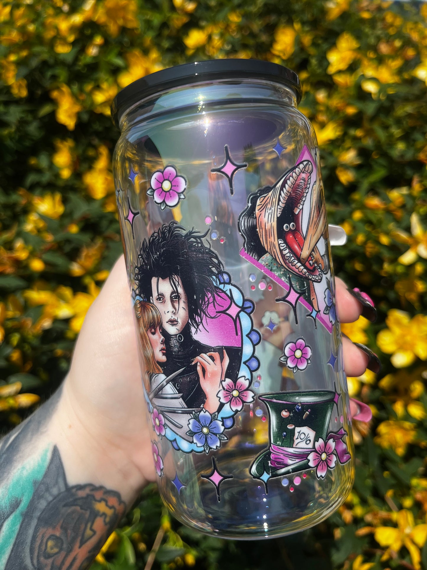Tim Burton Libbey Glass Cup