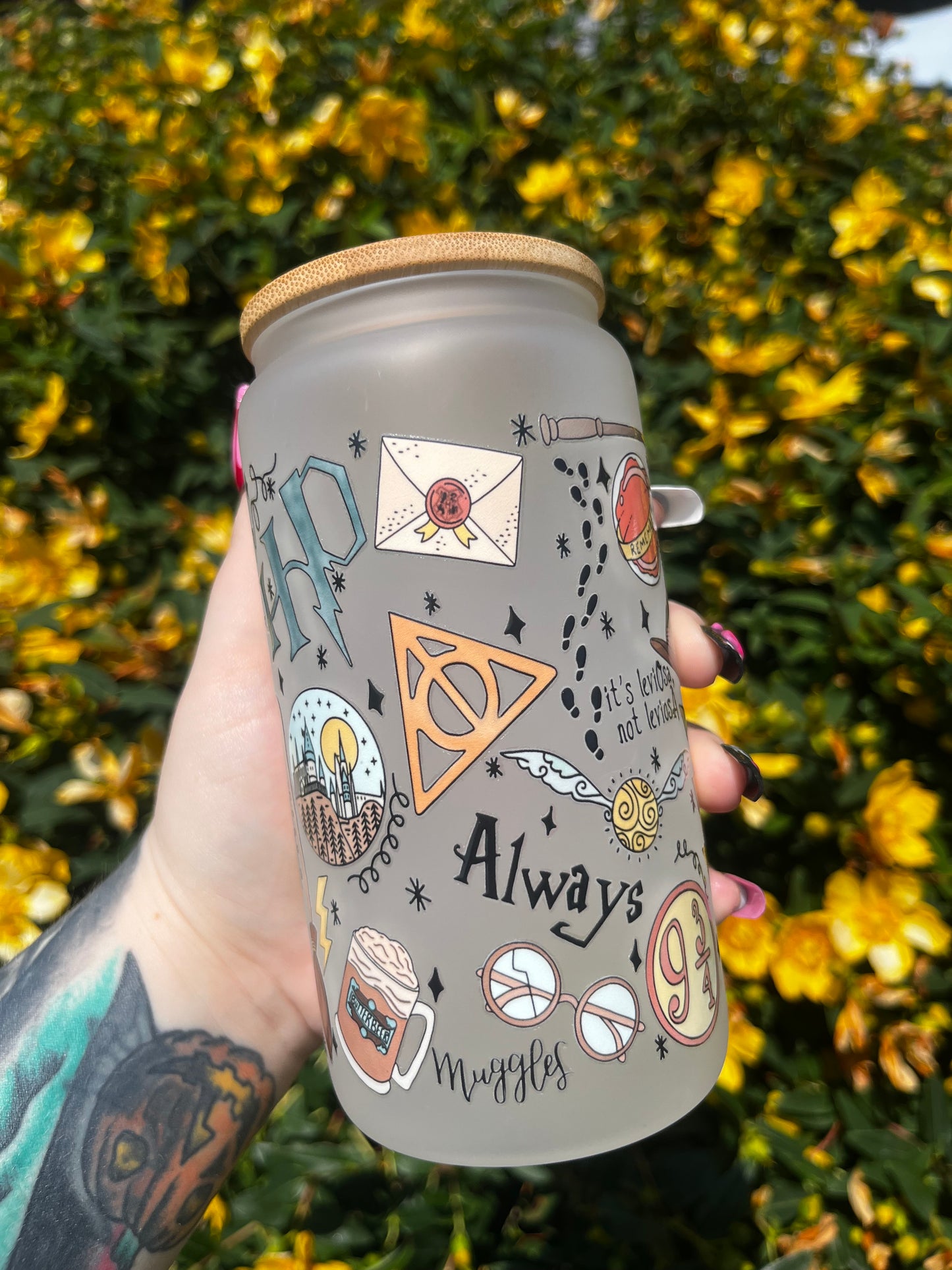 Harry Potter Libbey Glass Cup