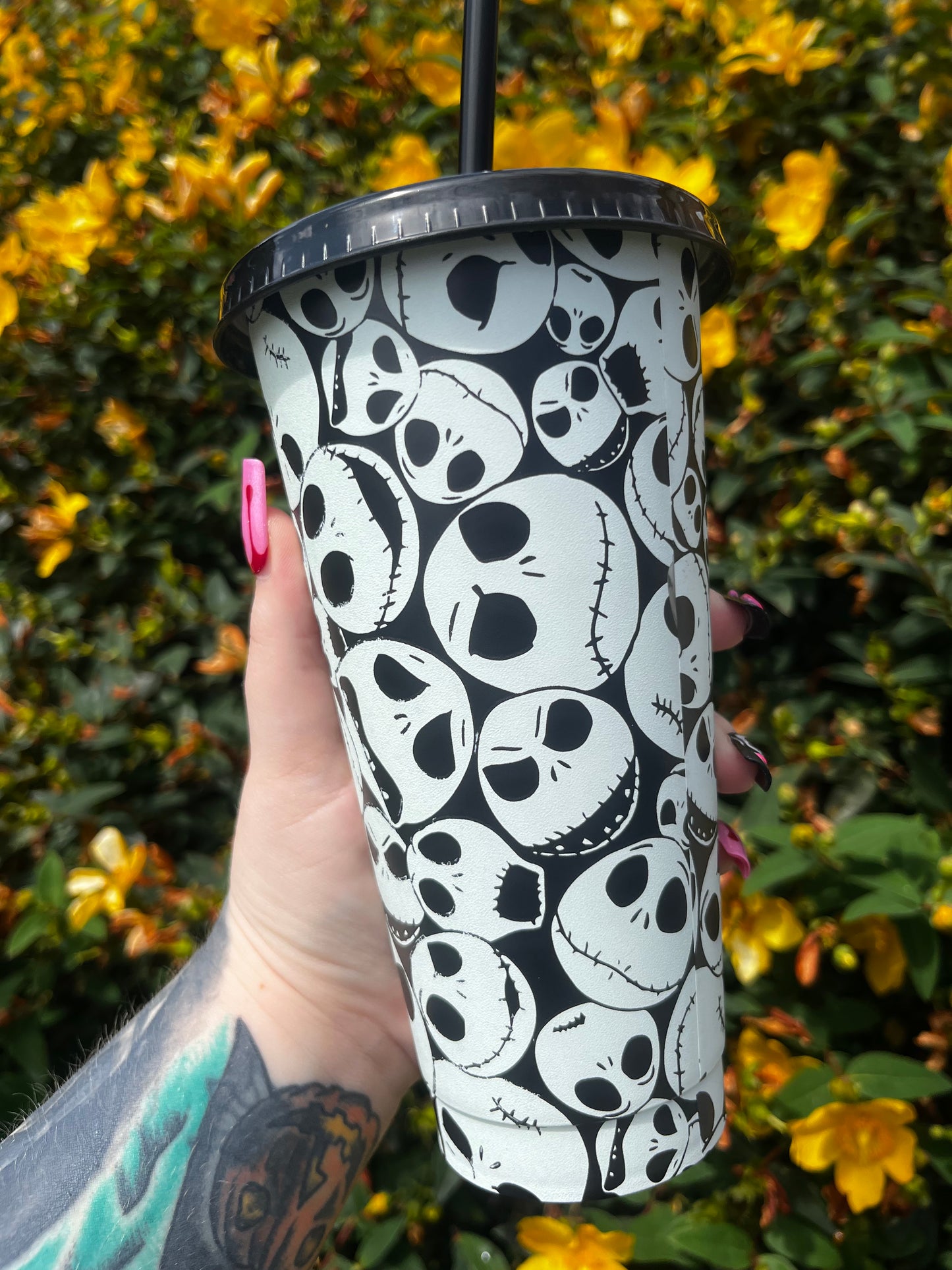 Jack Skeleton Glow In The Dark Cold Cup