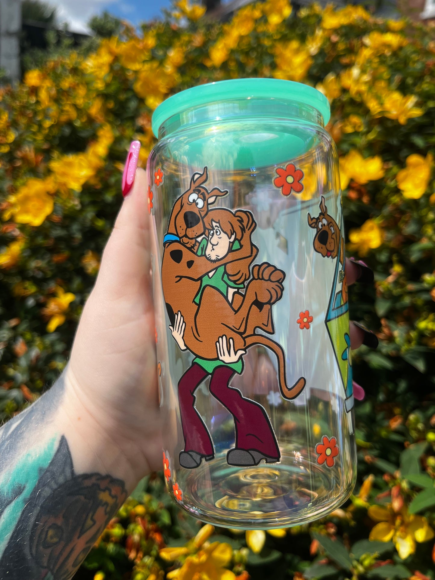 Scooby Doo Libbey Glass Cup