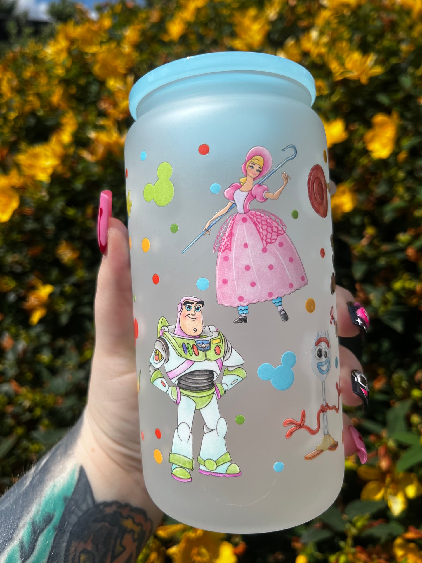 To Infinity & Beyond Libbey Glass Cup
