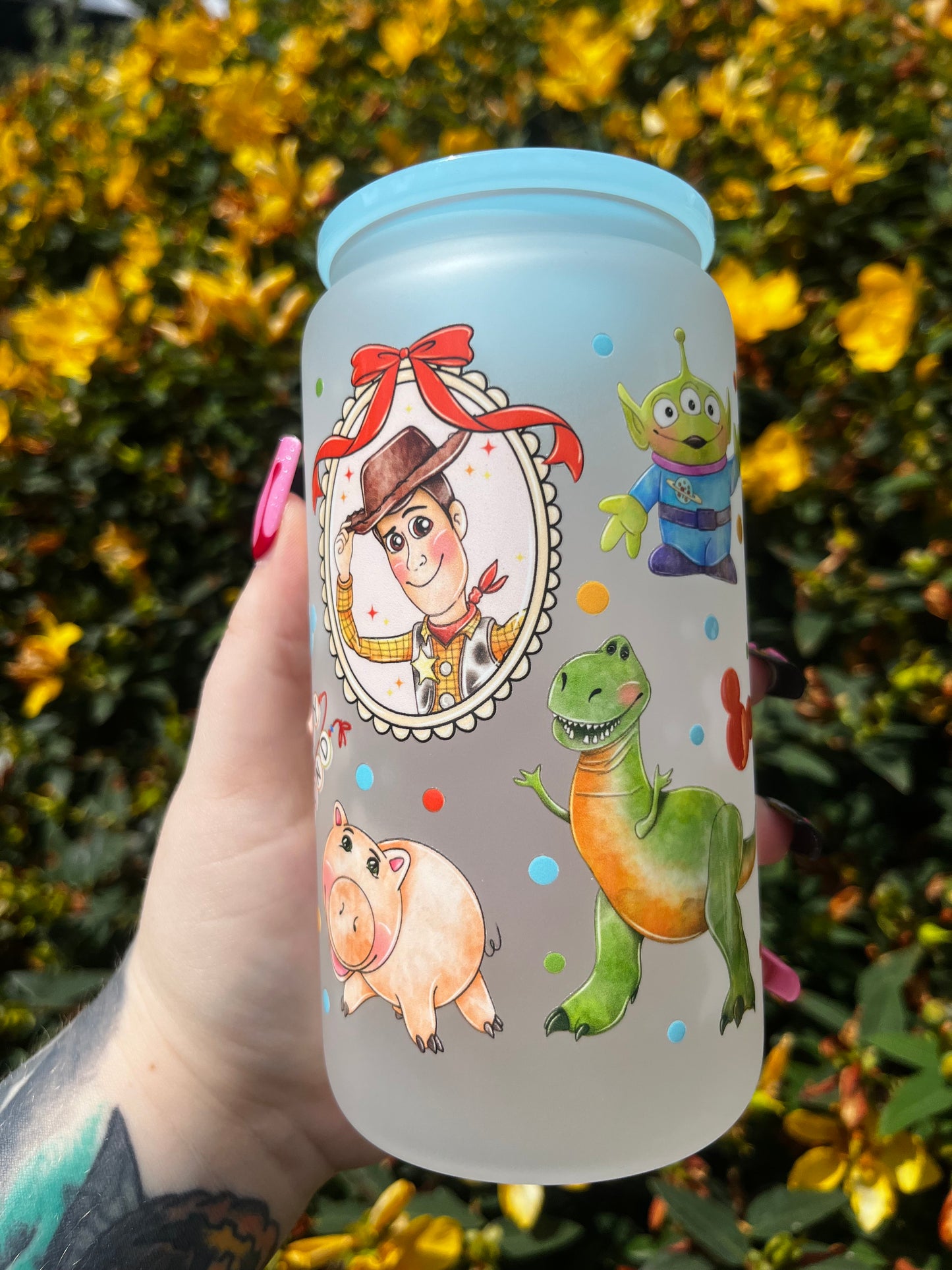 To Infinity & Beyond Libbey Glass Cup