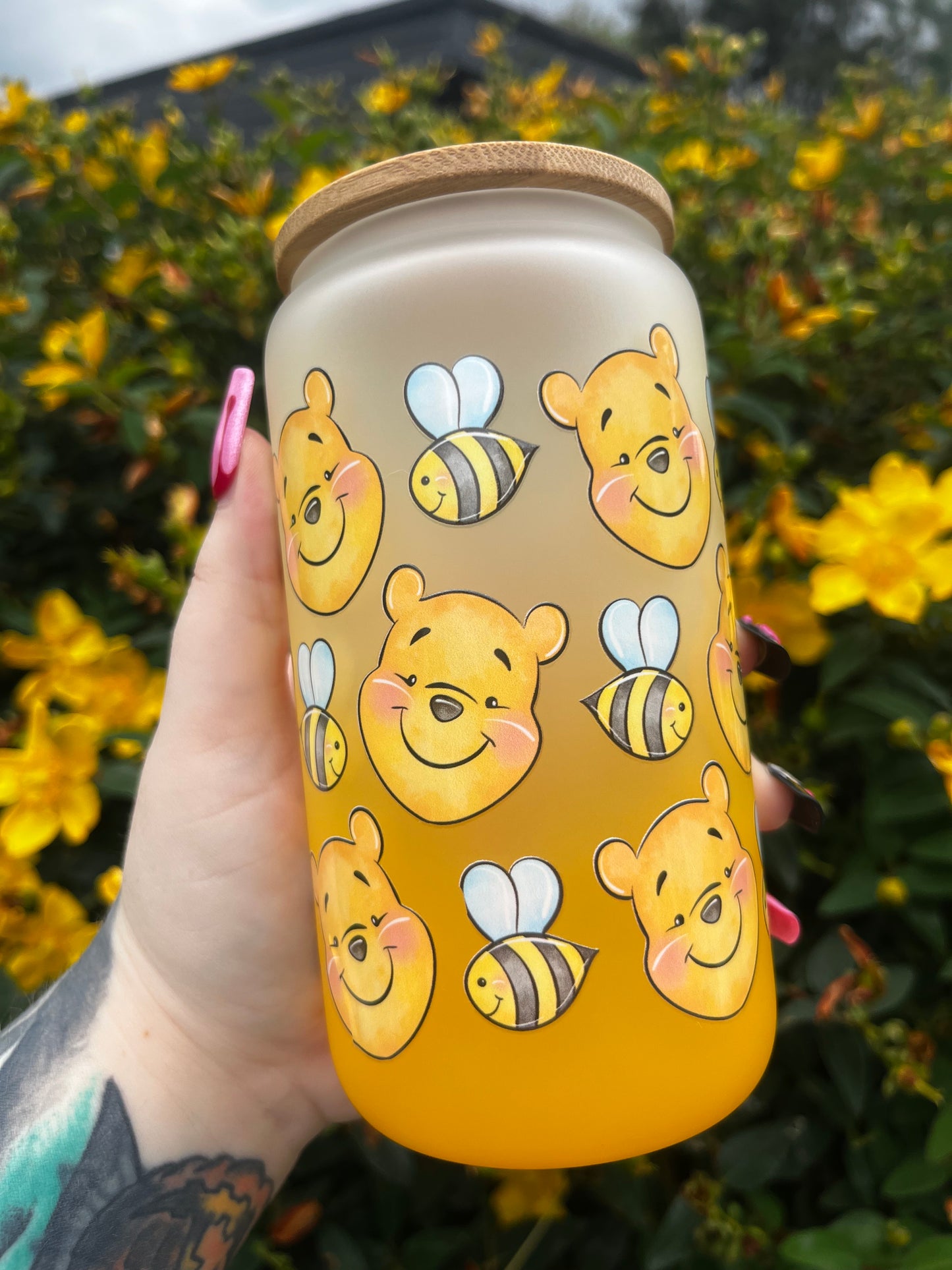 The Honey Pot Glass Cup
