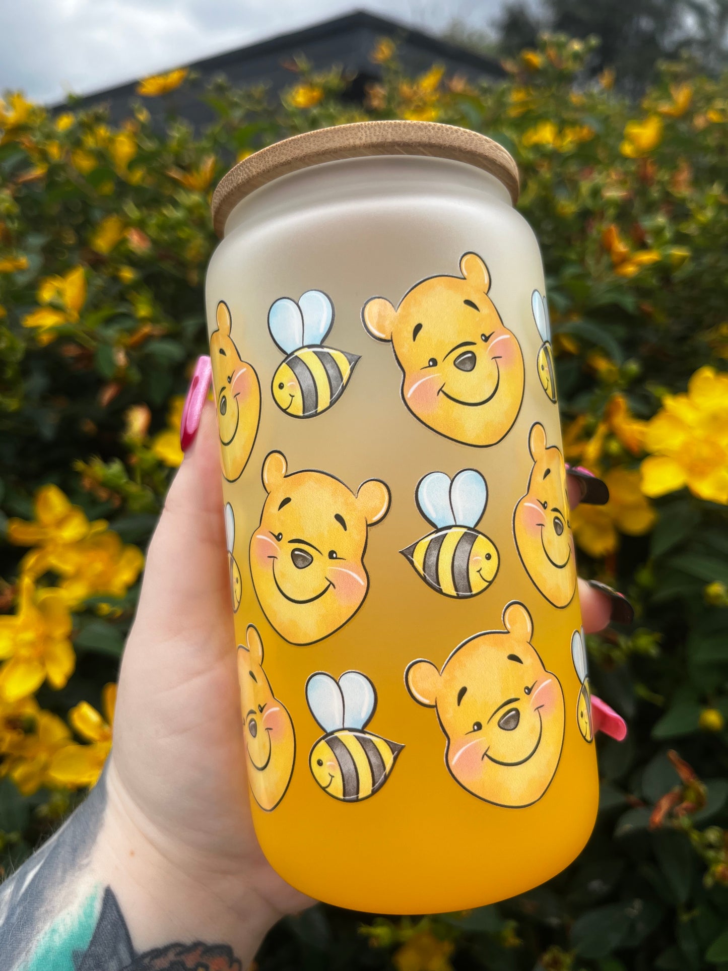 The Honey Pot Glass Cup