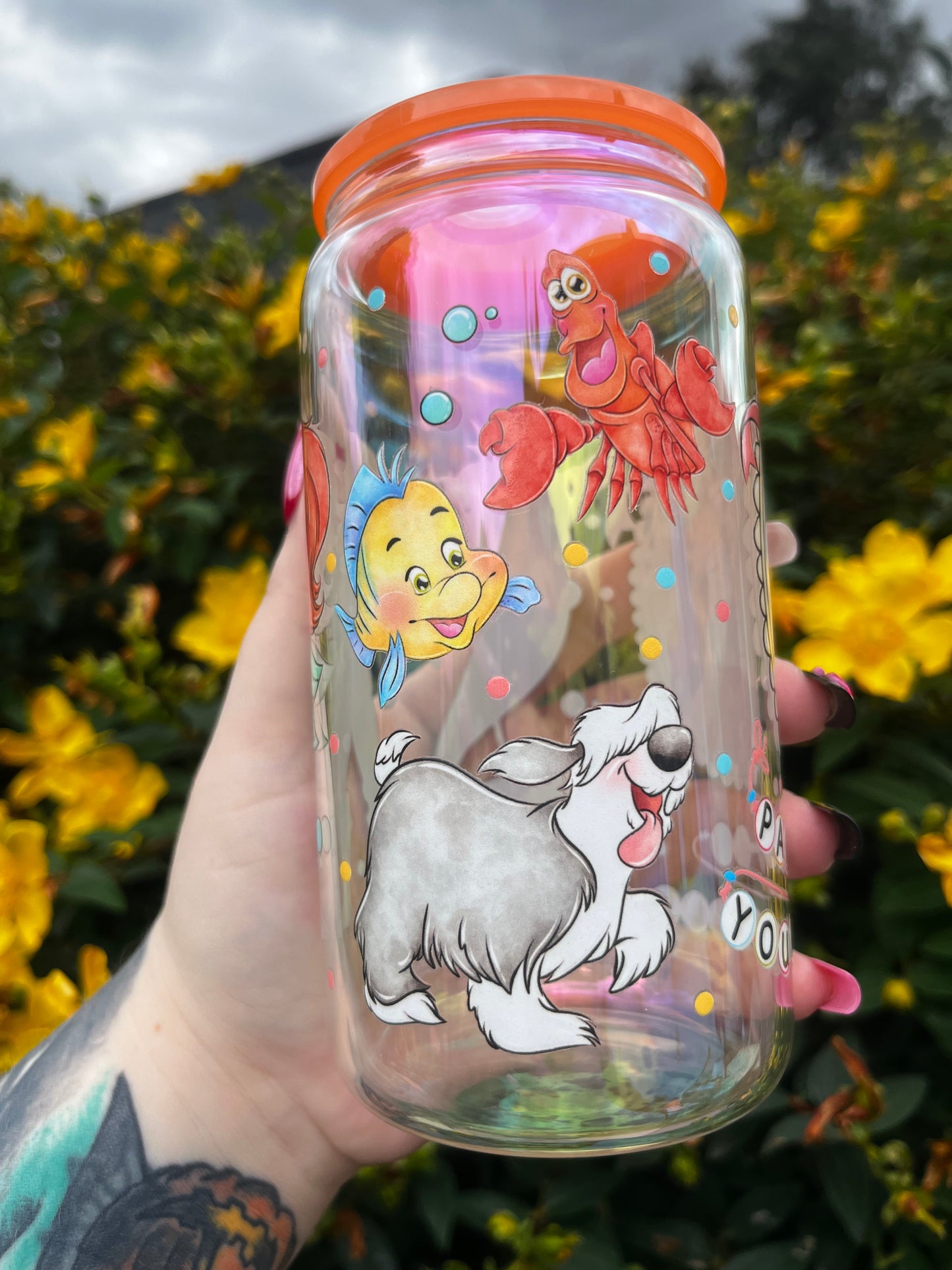The Sea Princess Glass Cup