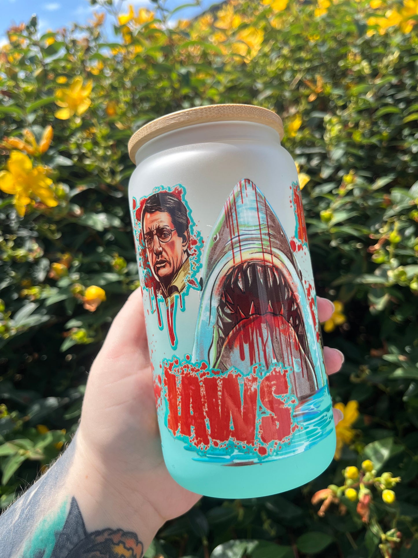 The Deep Hunger Glass Cup