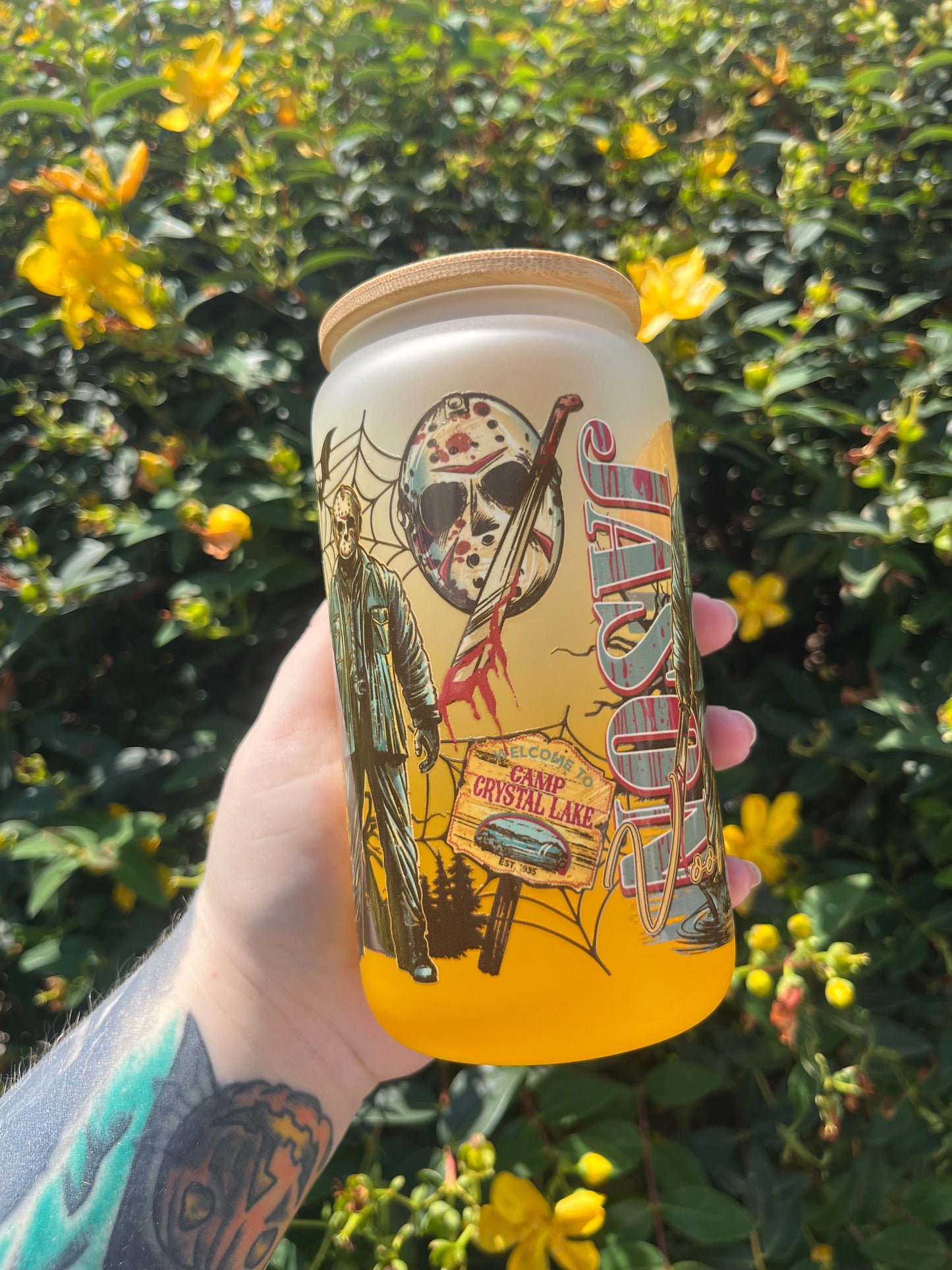 Crystal Lake Glass Cup