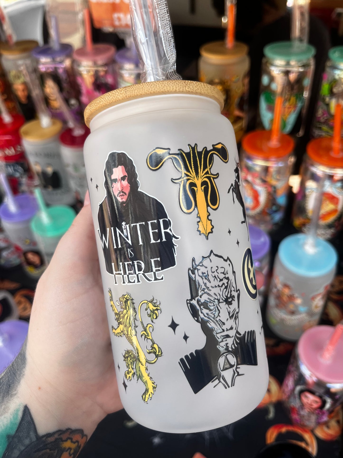 Game Of Thrones Libbey Glass Cup