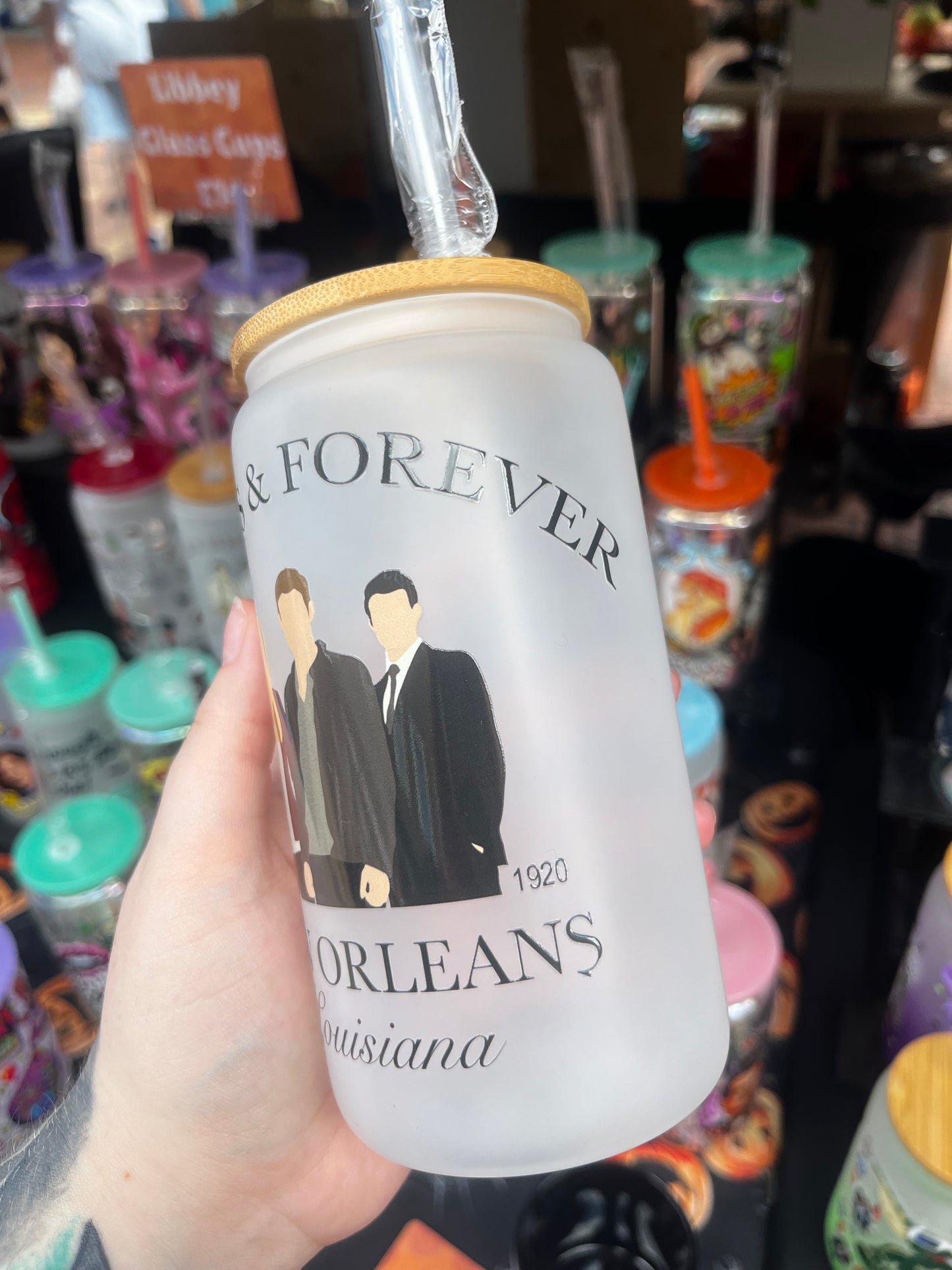 Always & Forever Libbey Glass Cup