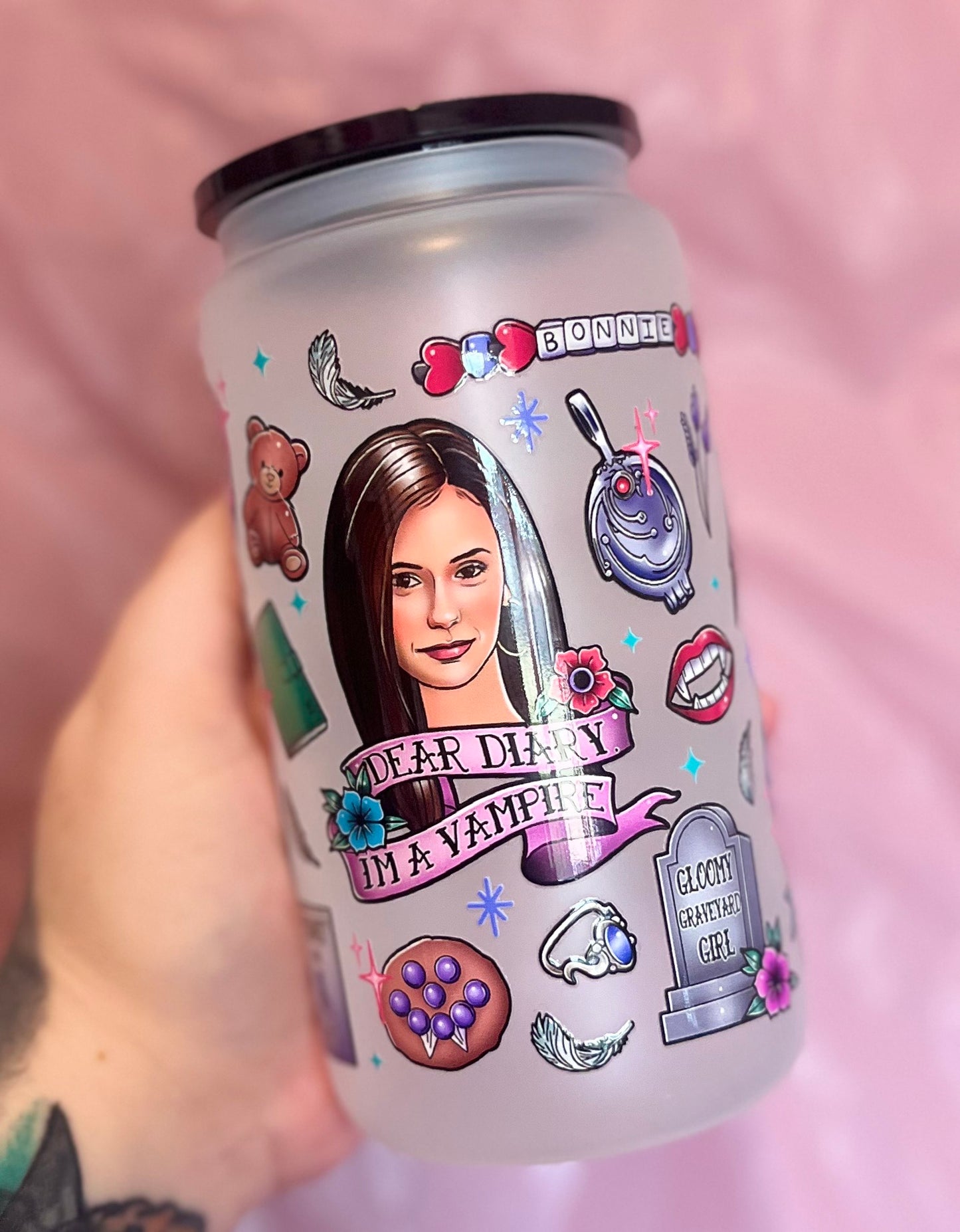 Mystic Falls Glass Cup