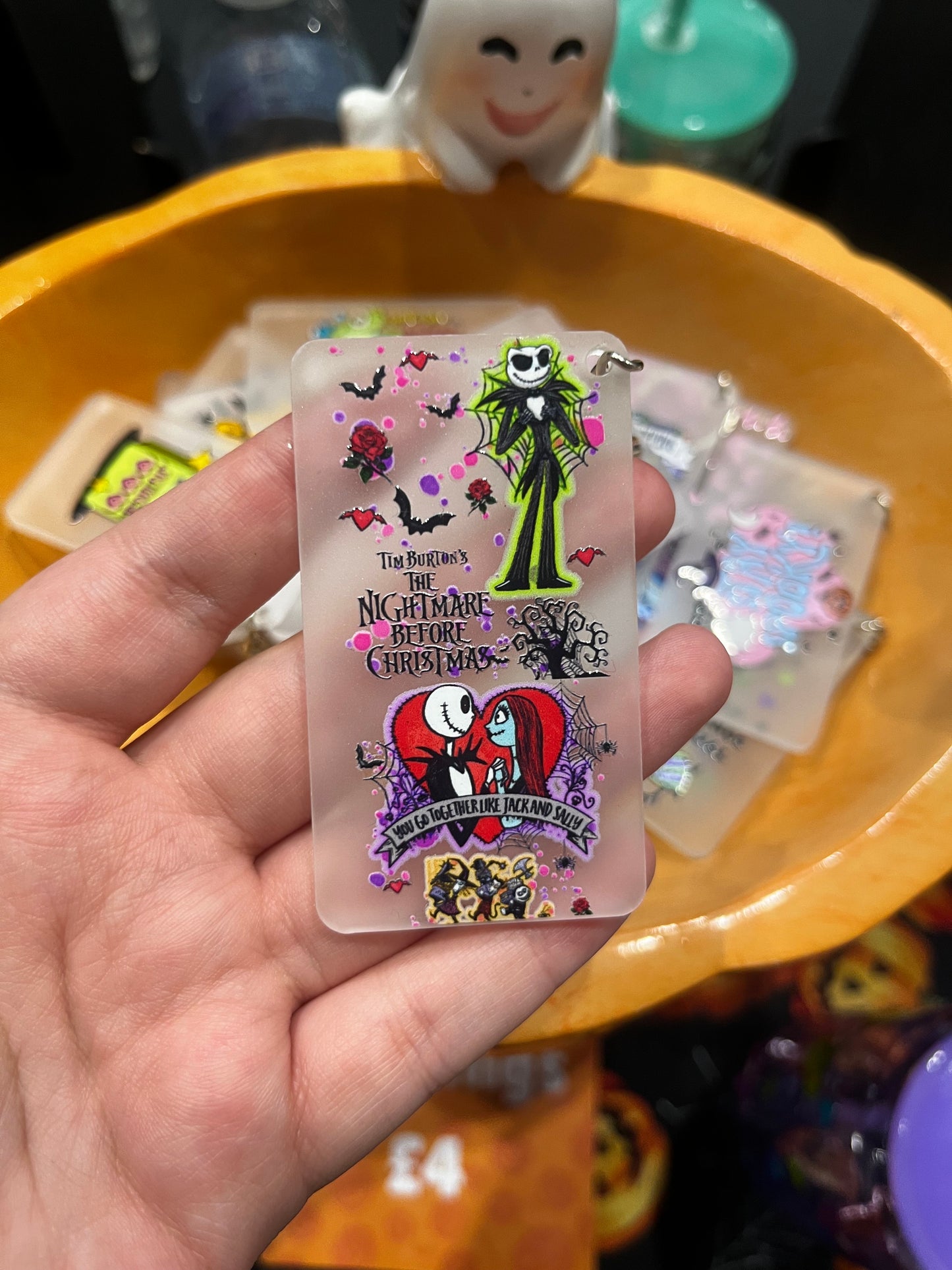 Nightmare Before Christmas Keyring