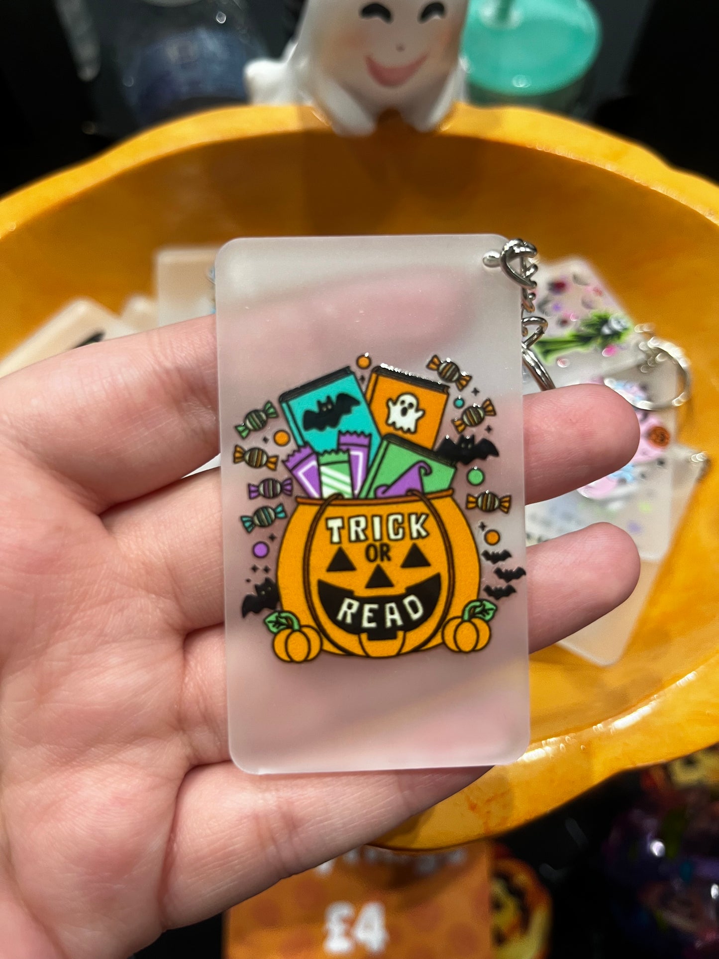 Jack-O-Treat Keyring