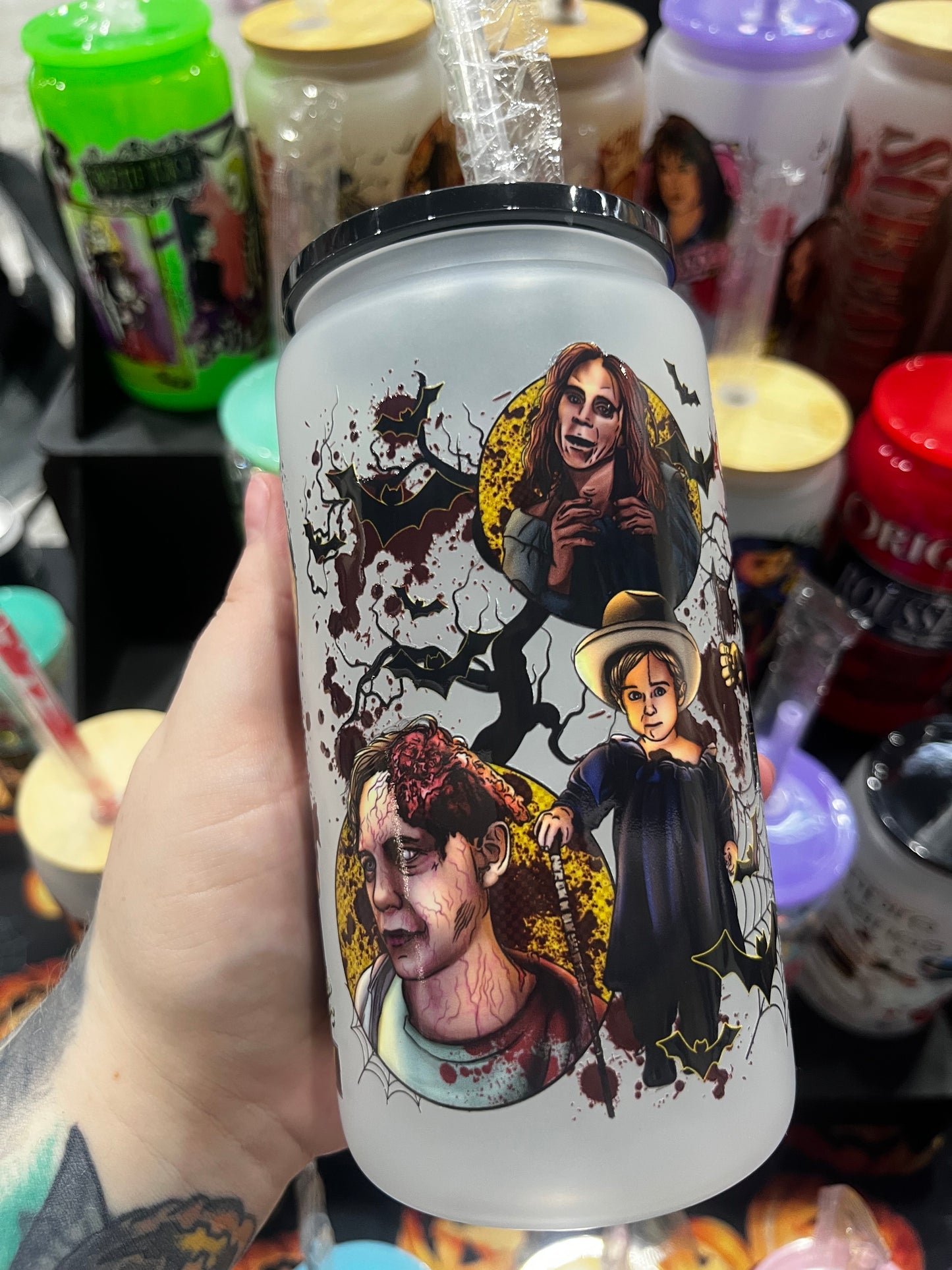 Pet Cemetery Glass Cup