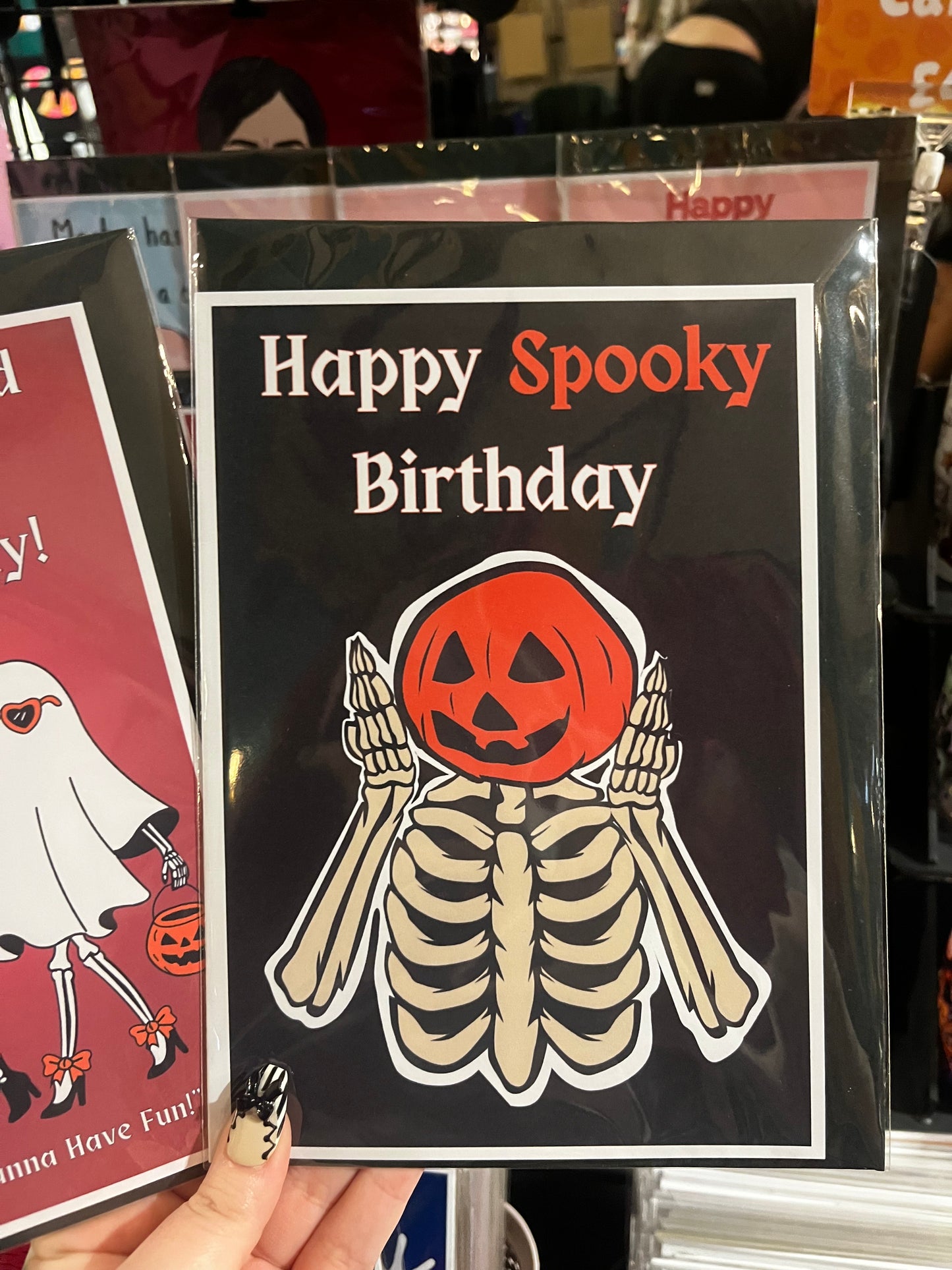 Happy Spooky Birthday Card