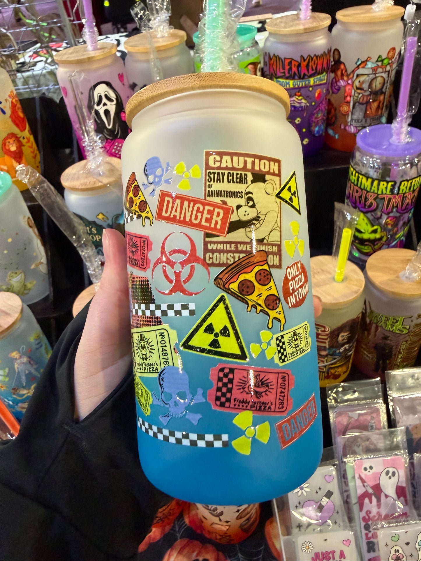 FNAF Glass Cup