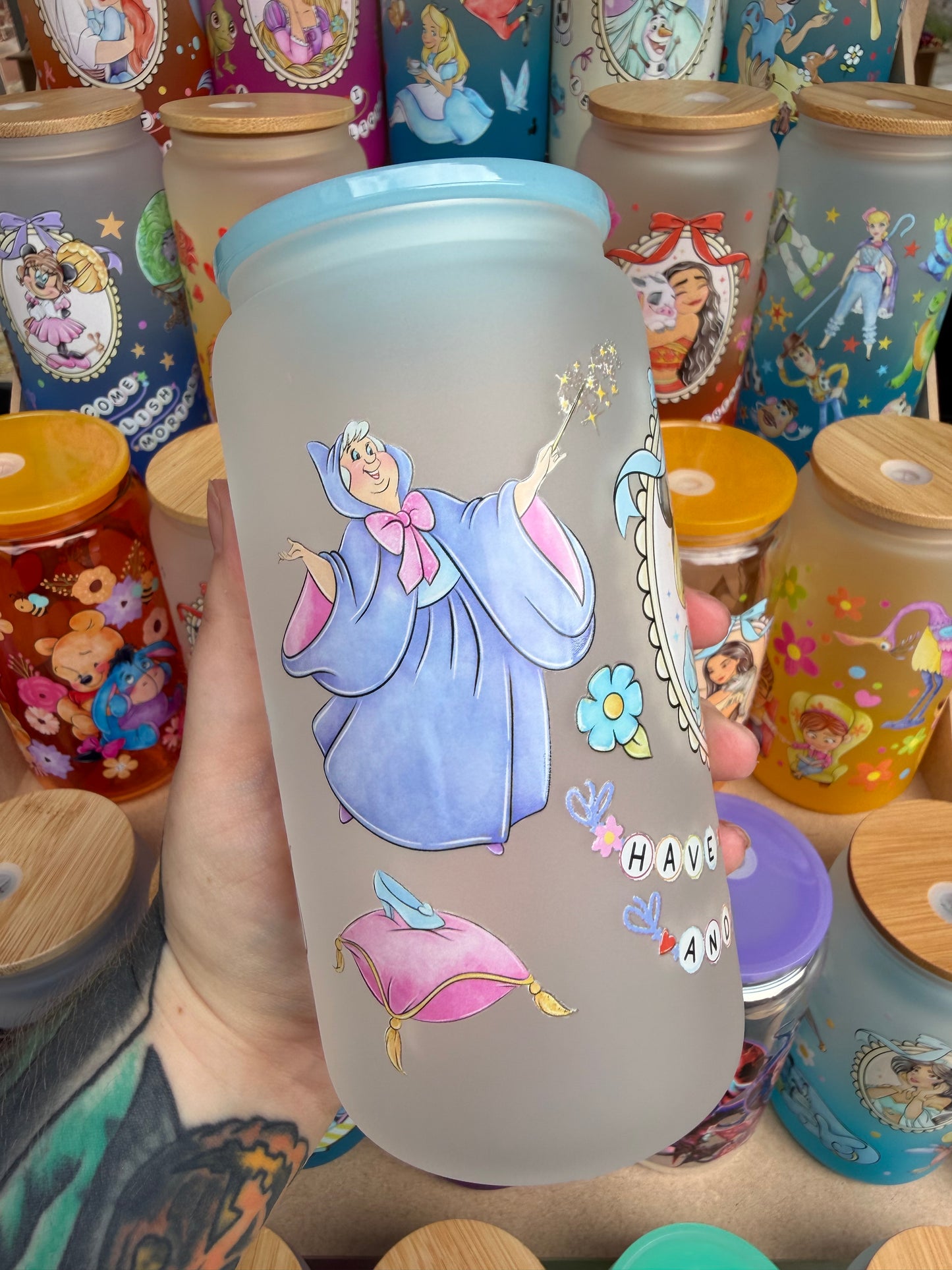 The Enchanted Princess 16oz Glass Cup