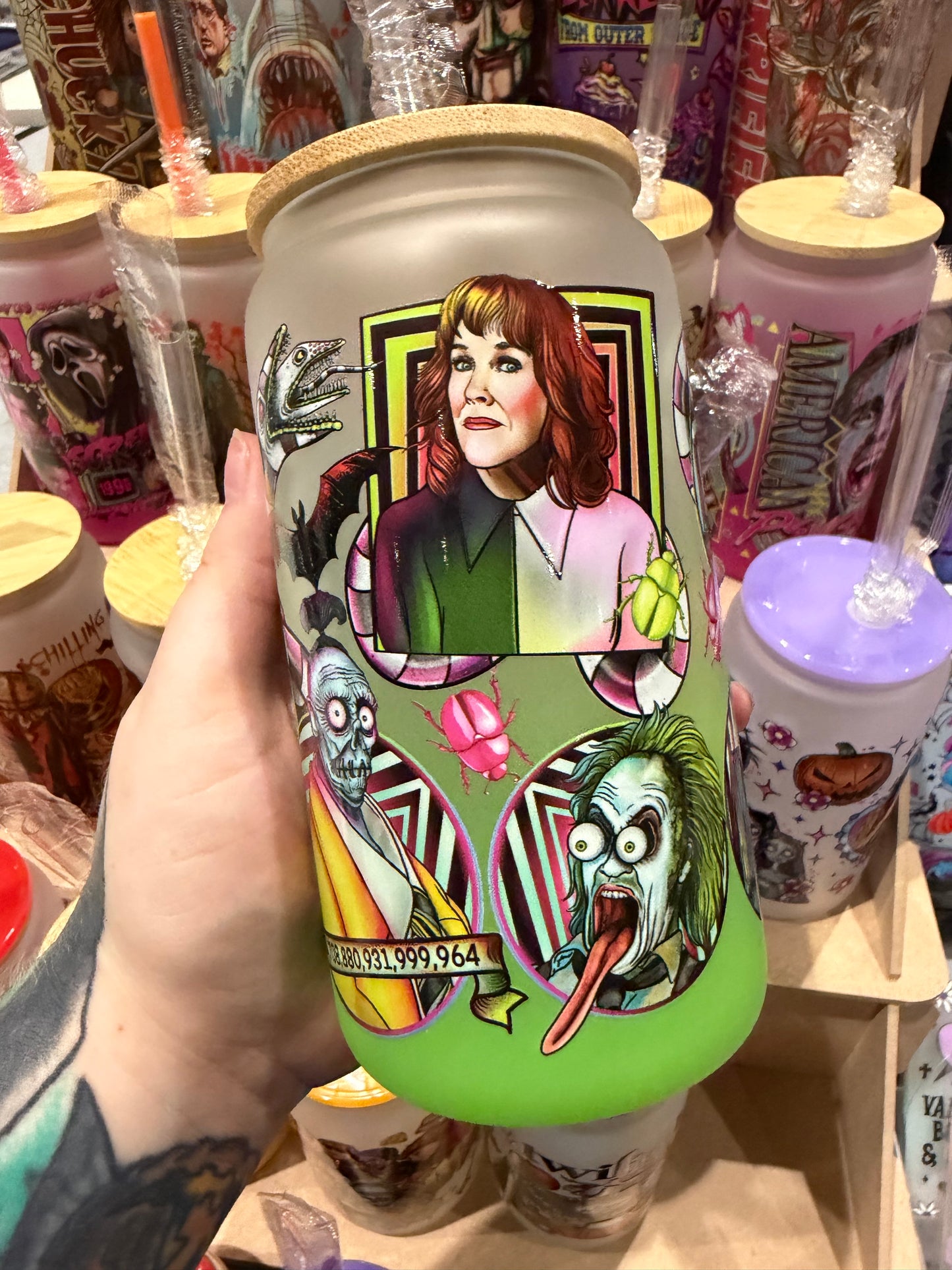 It's Showtime Glass Cup