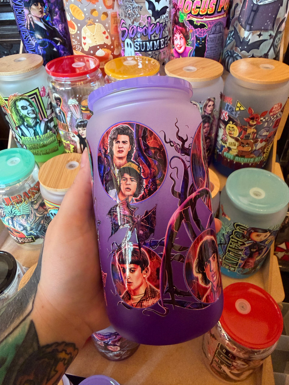 Stranger Things Glass Cup