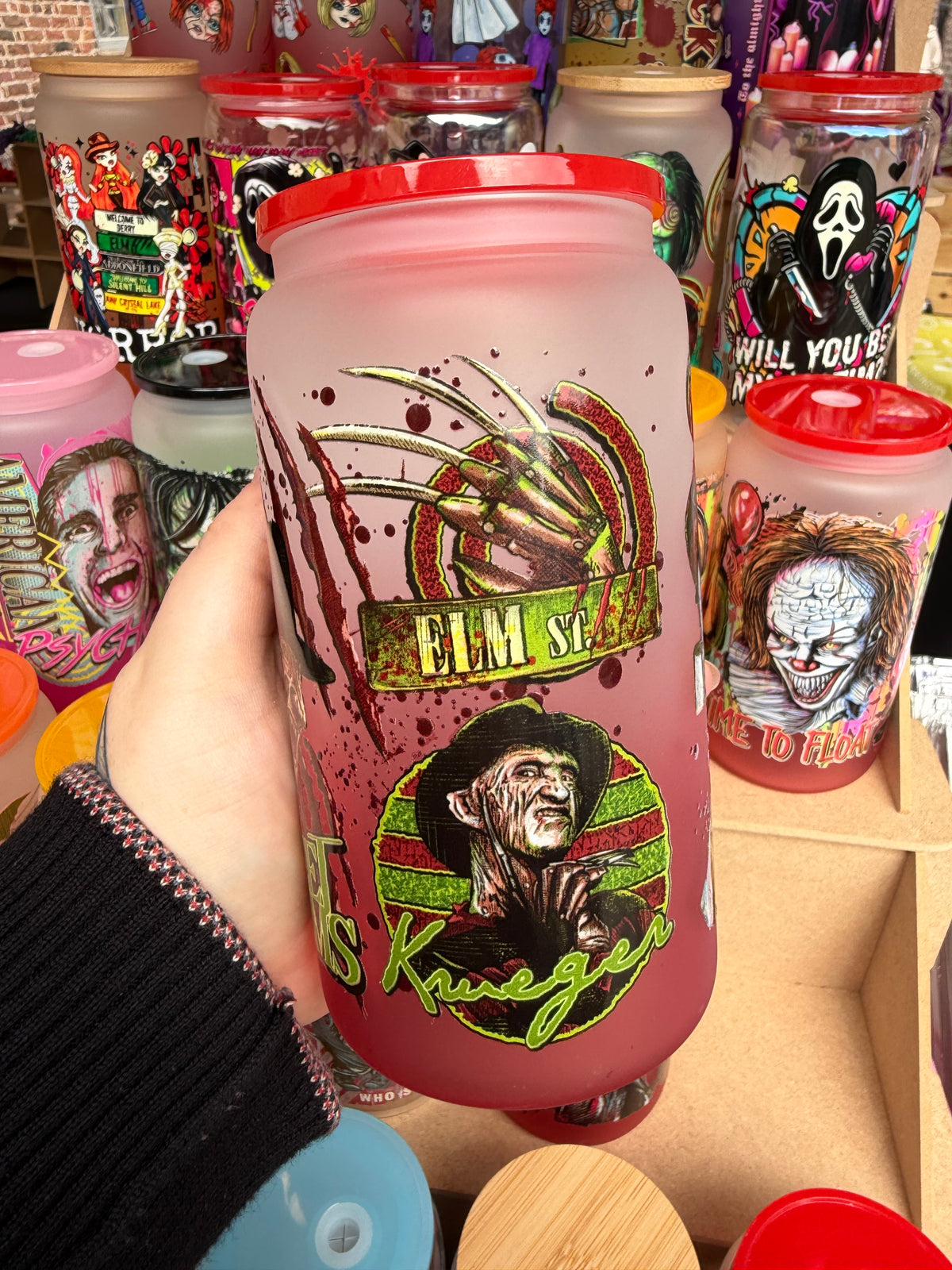 The Dream Demon 16oz Glass Cup