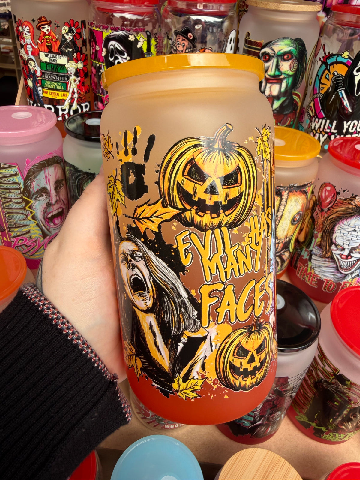 The Boogeyman 16oz Glass Cup