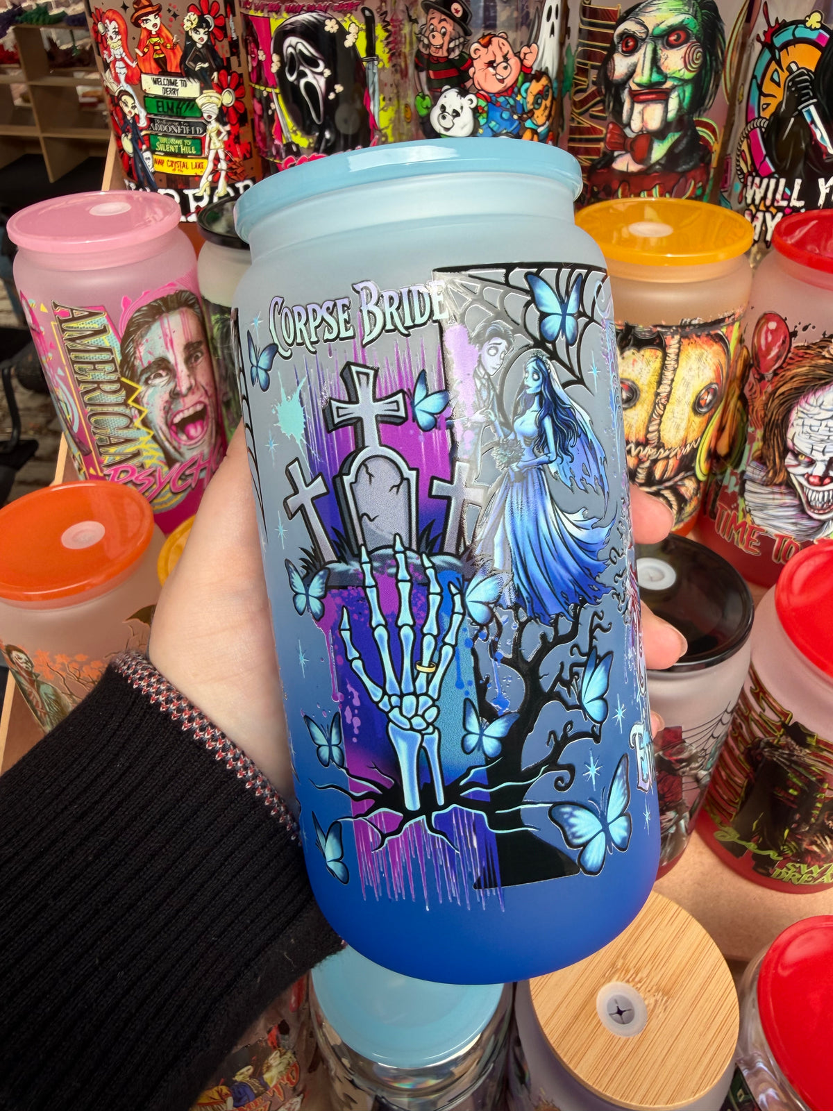 The Bride 16oz Glass Cup