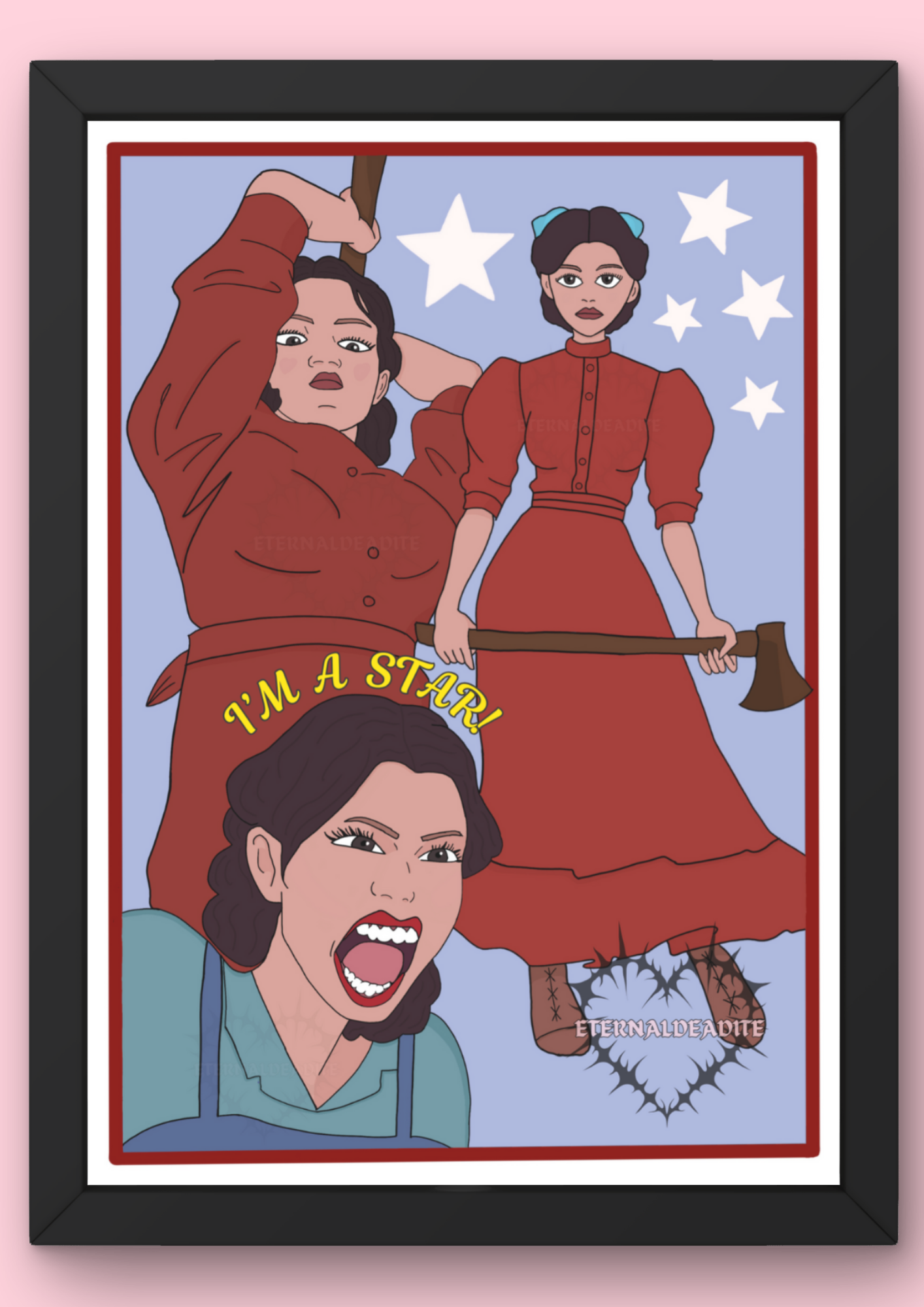 Pearl I'M A STAR Print