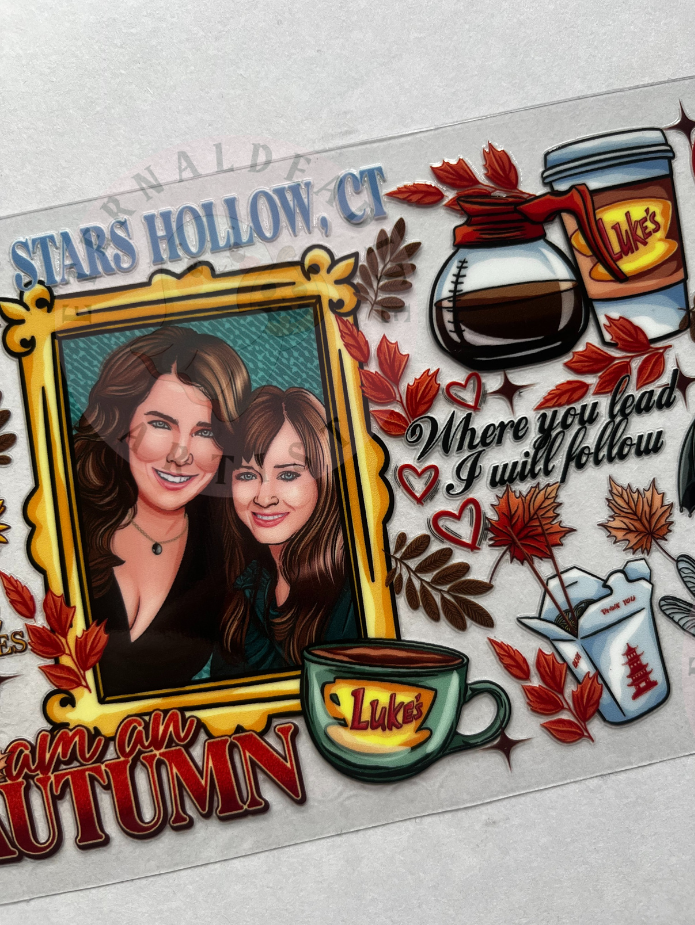 Autumn Glass Cup Wrap