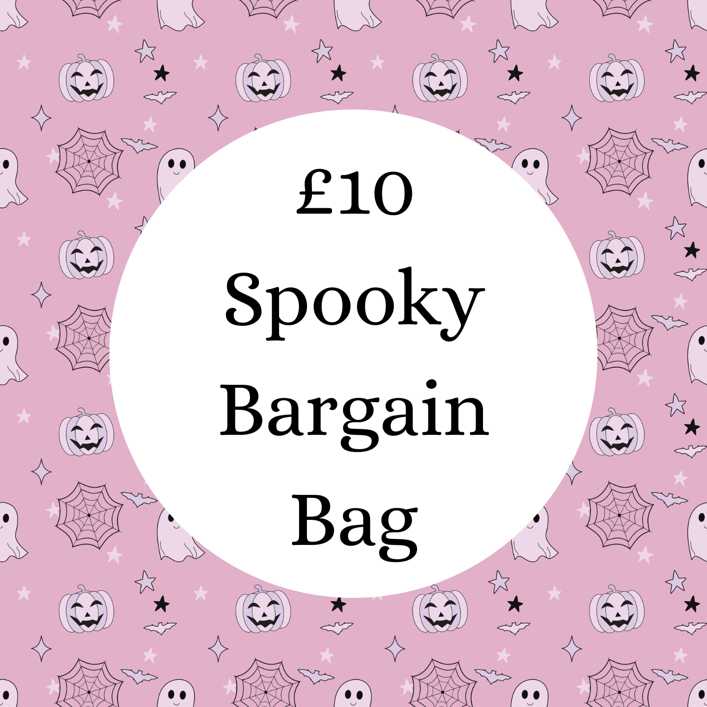 Spooky Bargain Bag