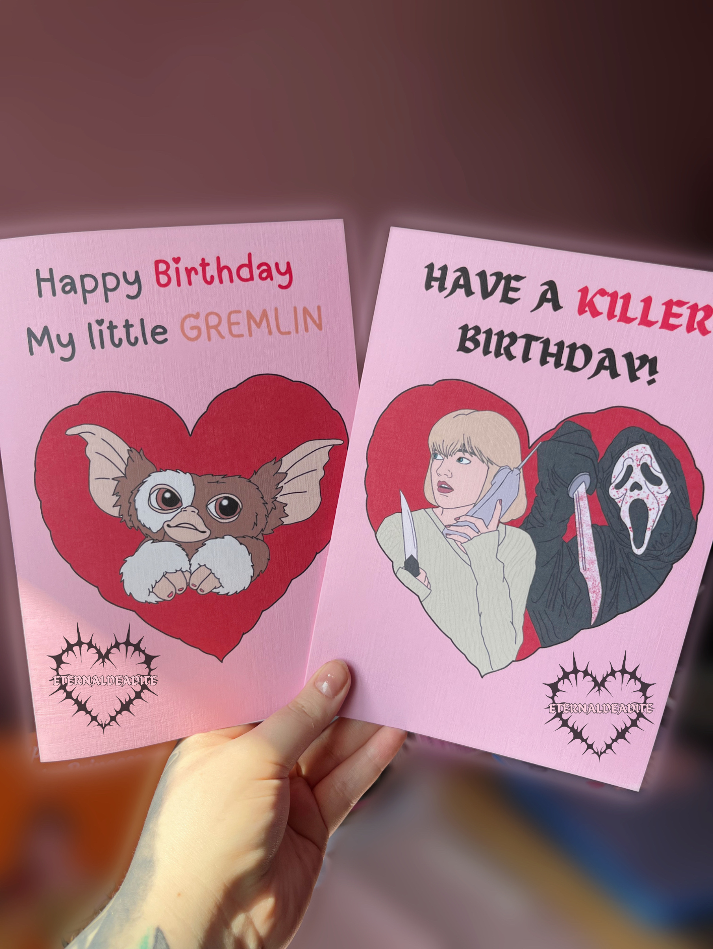 Horror Birthday Card