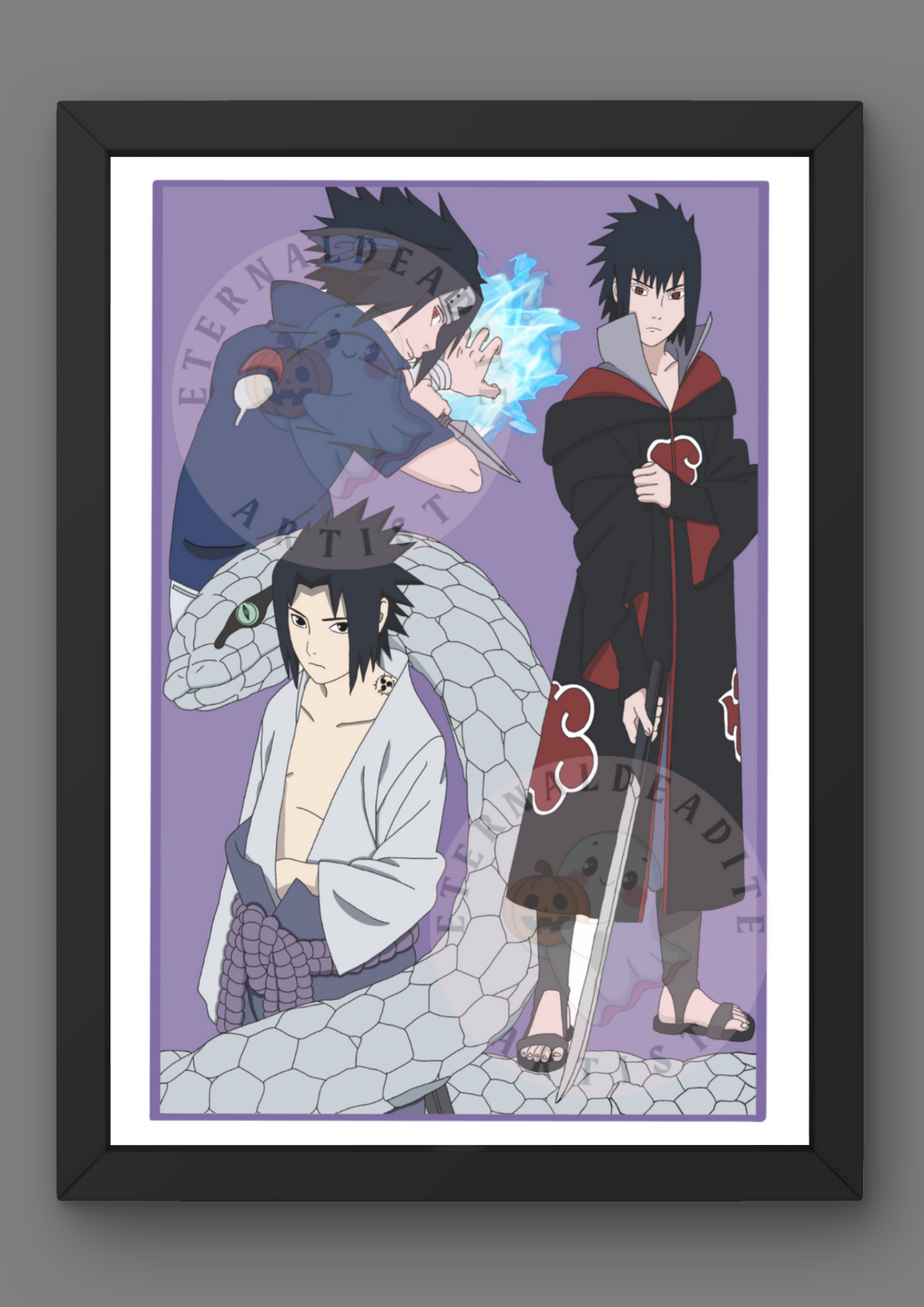 Sasuke Uchiha Print