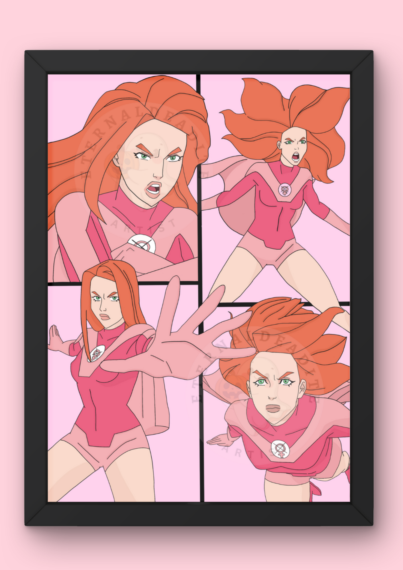 Atom Eve Print