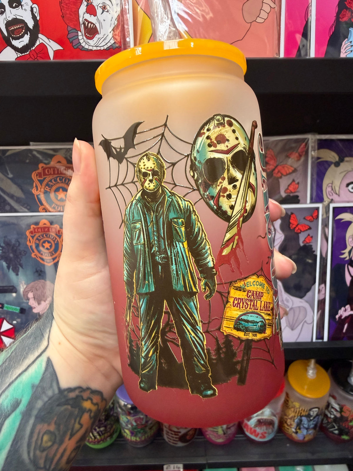 Crystal Lake Glass Cup