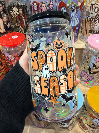 Spooky Season Glass Cup