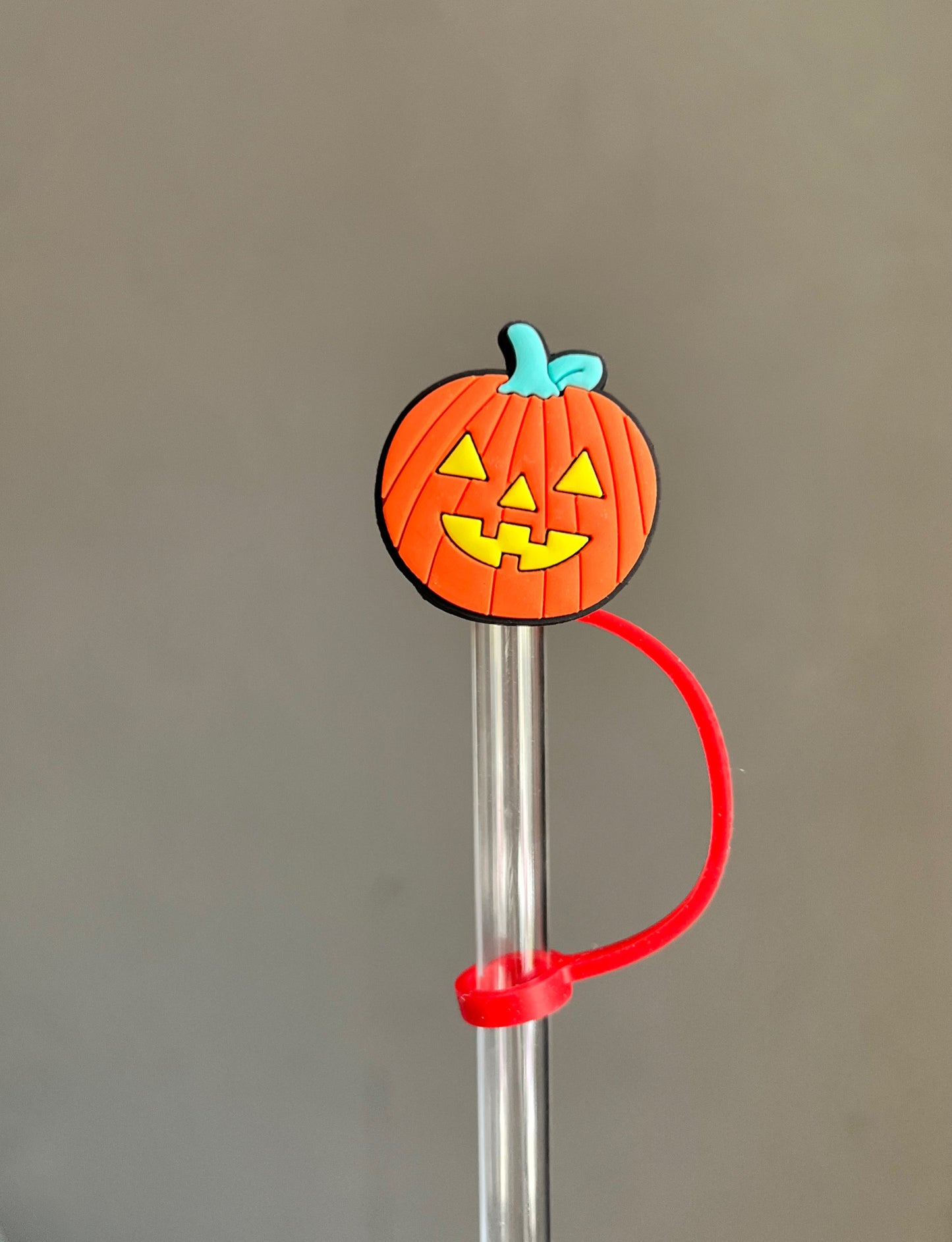 Pumpkin Straw Toppers
